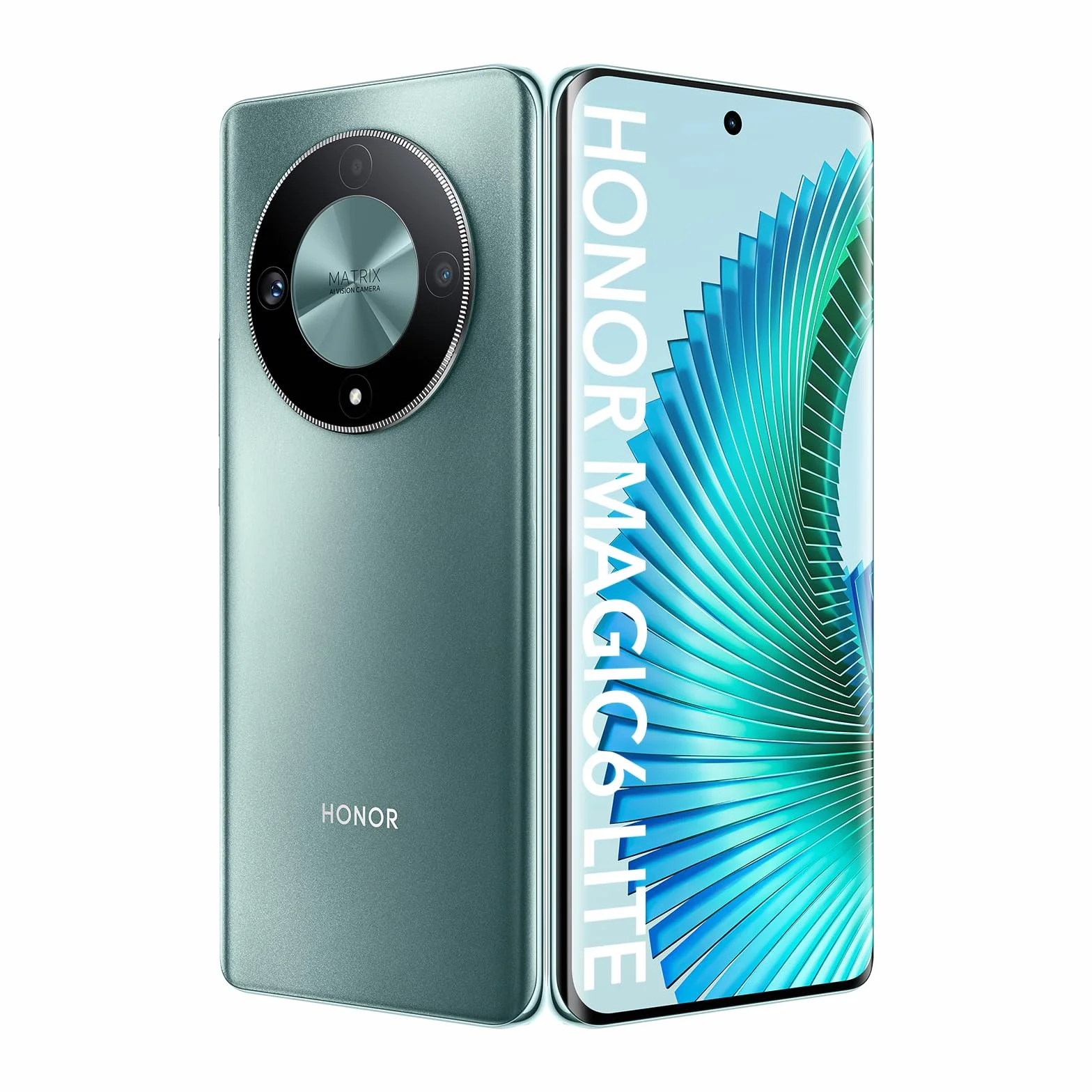 HONOR Magic6 Lite 5G Smartphone 8Go 256Go 6.78" 120Hz AMOLED écran incurvé 108MP Triple caméra arrière Android 13 Dual Sim NFC Vert Reconditionné