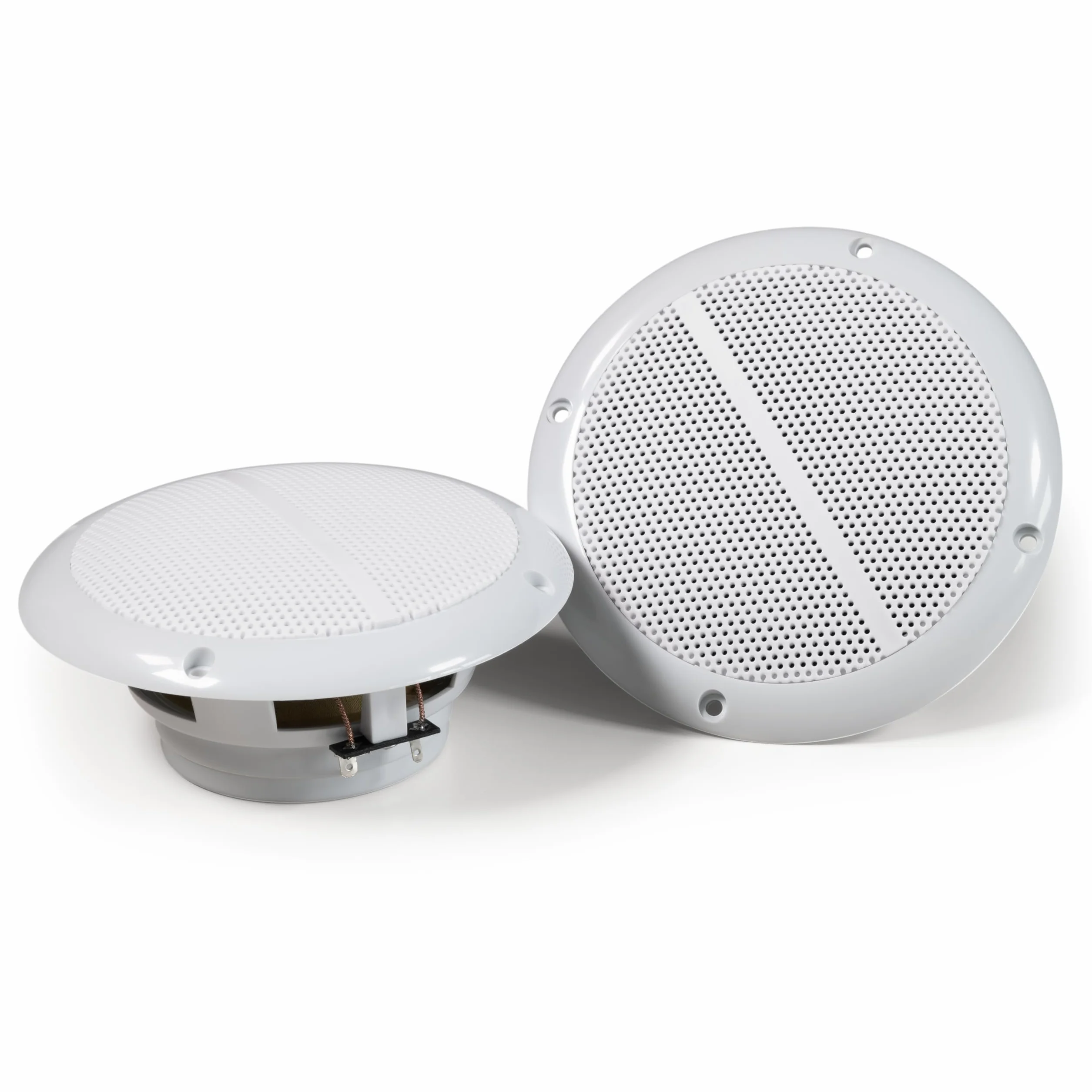 Diffusori da Incasso 20W RMS 100W Potenza Musicale per Ambienti Umidi, Confezione da 2