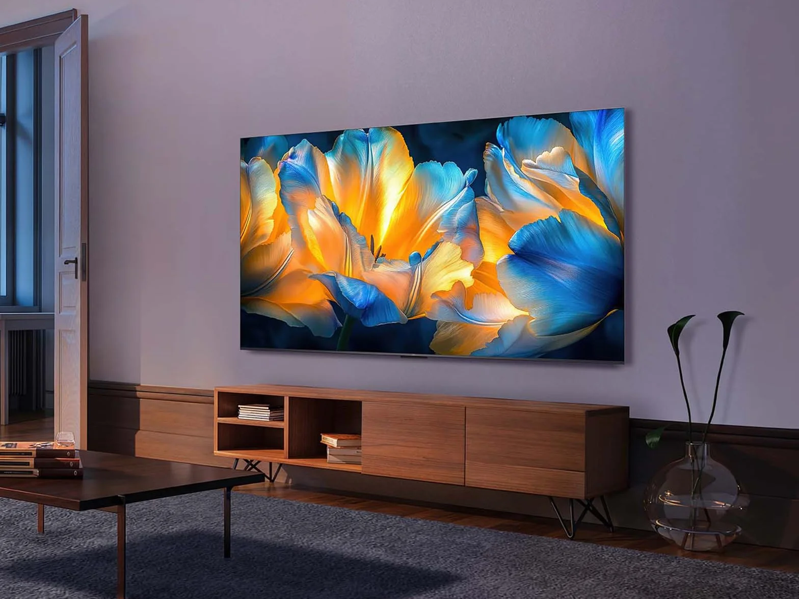 TCL 65Q6C QD-Mini LED TV 4K HDR Premium 1000nits Smart TV Google Dolby Vision IQ Atmos Onkyo 2.1 Motion Clarity Pro 144Hz Game Master