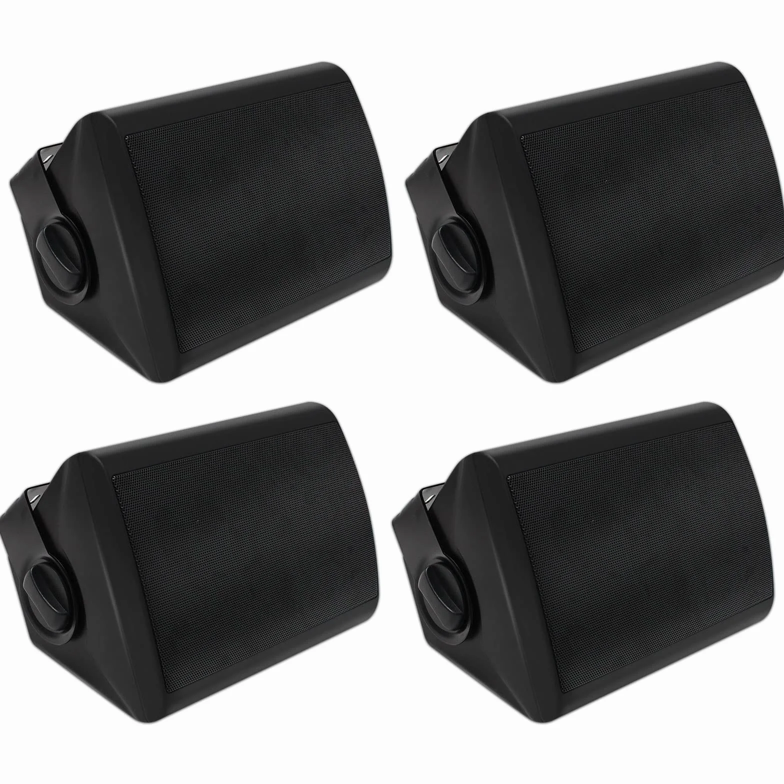 Herdio 501X2 Enceinte 5,25 Pouces Haut-Parleur Passif Extérieur Étanche 600W Noir