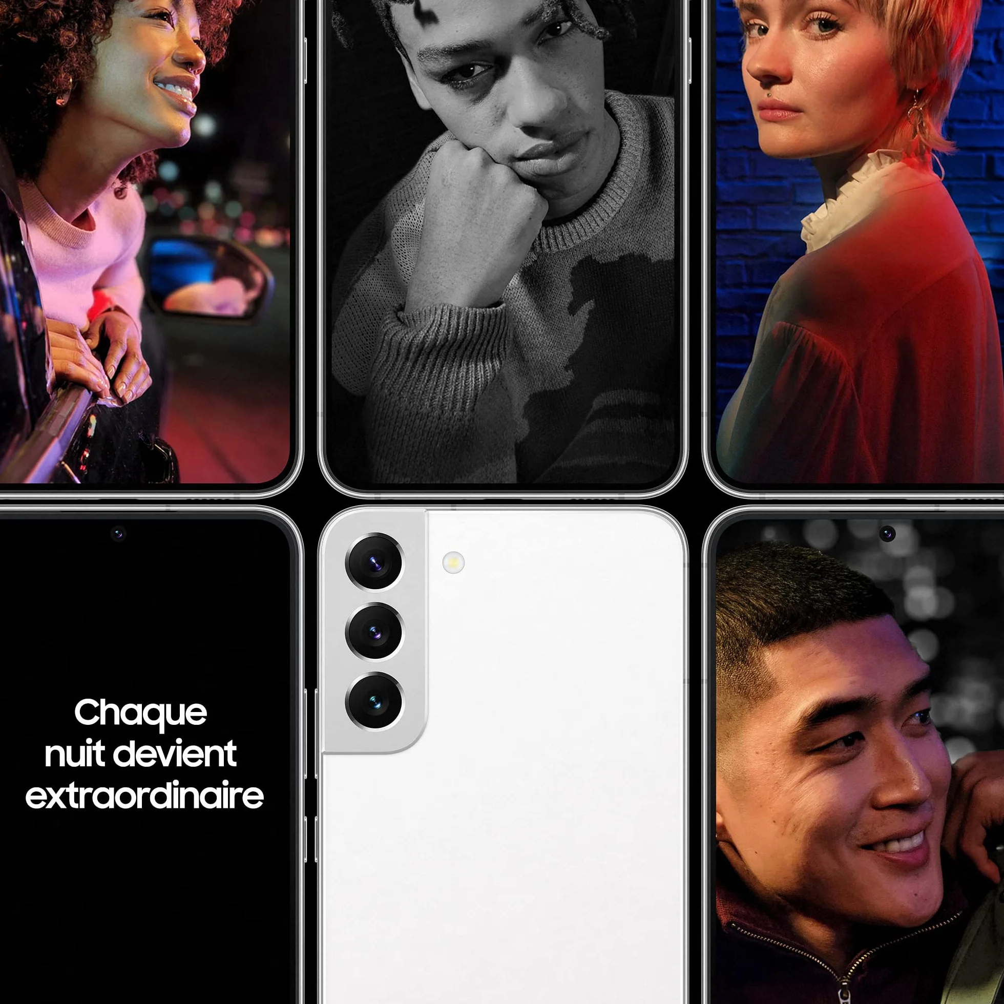 Samsung Galaxy S22 Plus 5G 128 Go Noir Dual-SIM (Reconditionné)