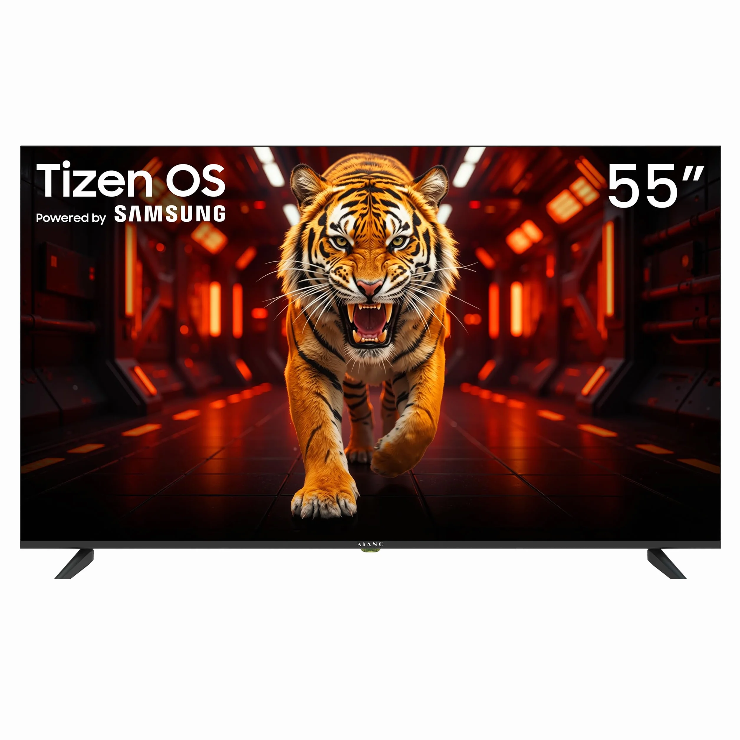 KIANO Elegance Smart TV LED 55 Pouces 4K UHD TIZEN OS Dolby Audio Triple Tuner DVB-T2/C/S2