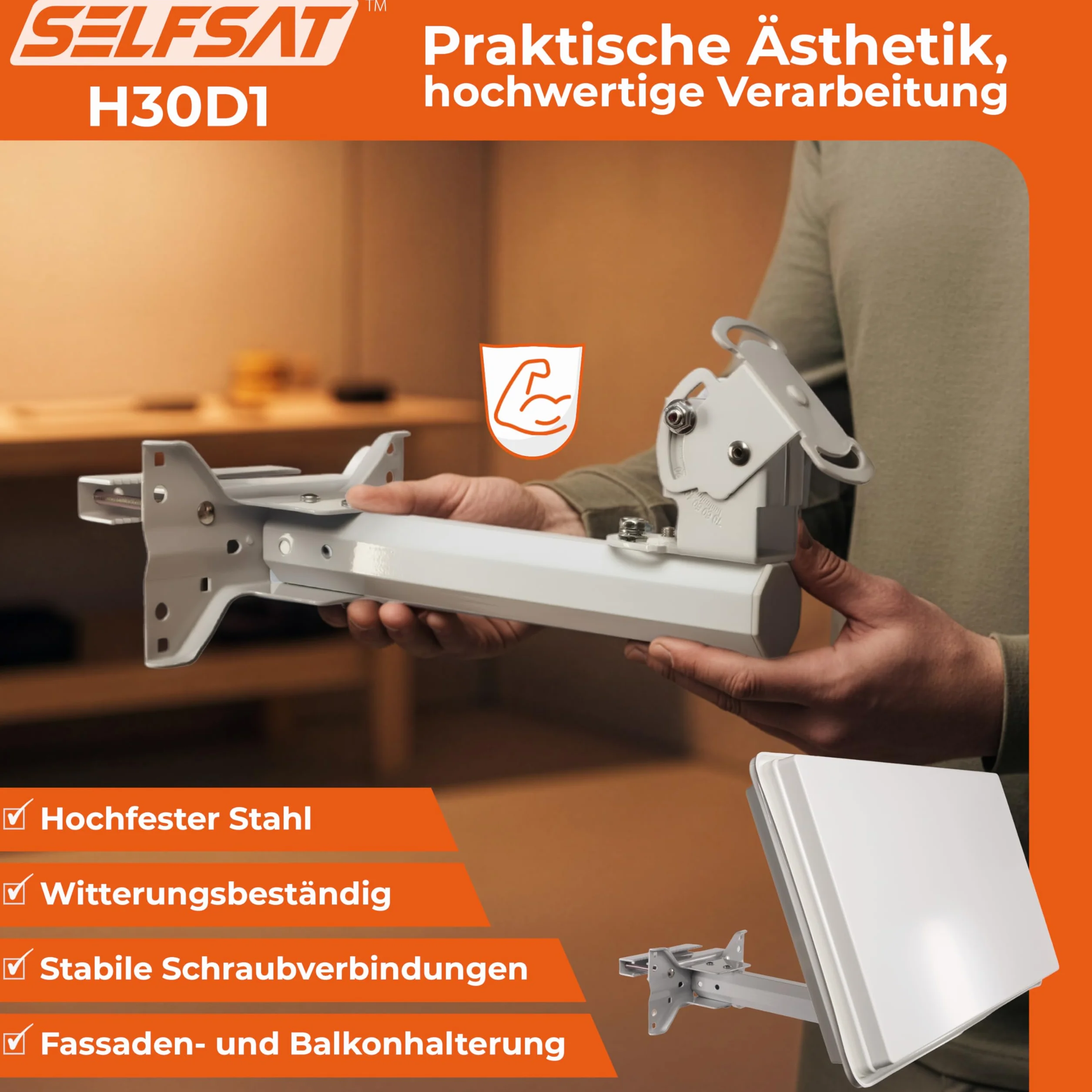 Selfsat H30D Antenne