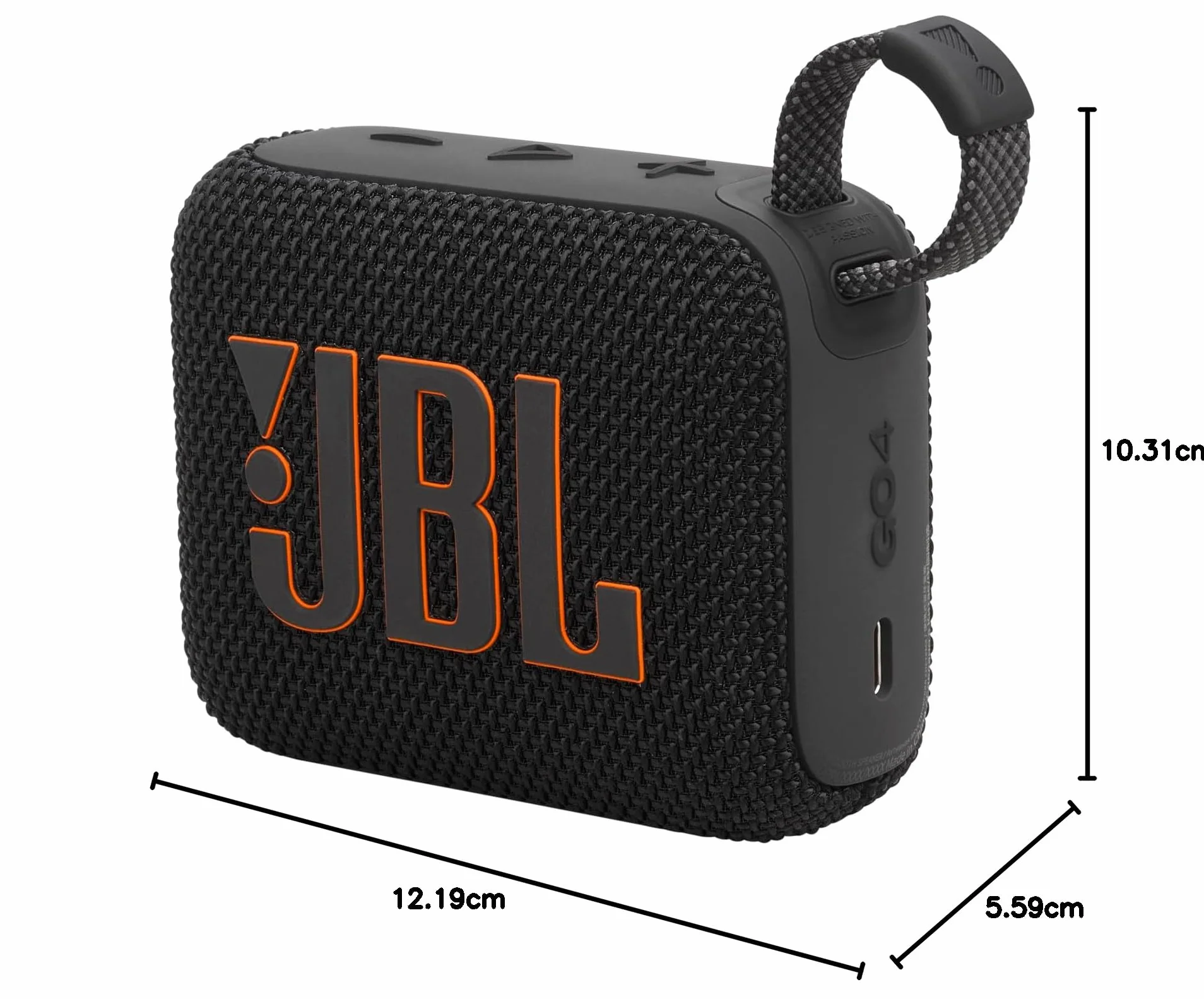 JBL GO 4 Enceinte Bluetooth IP67 Noir