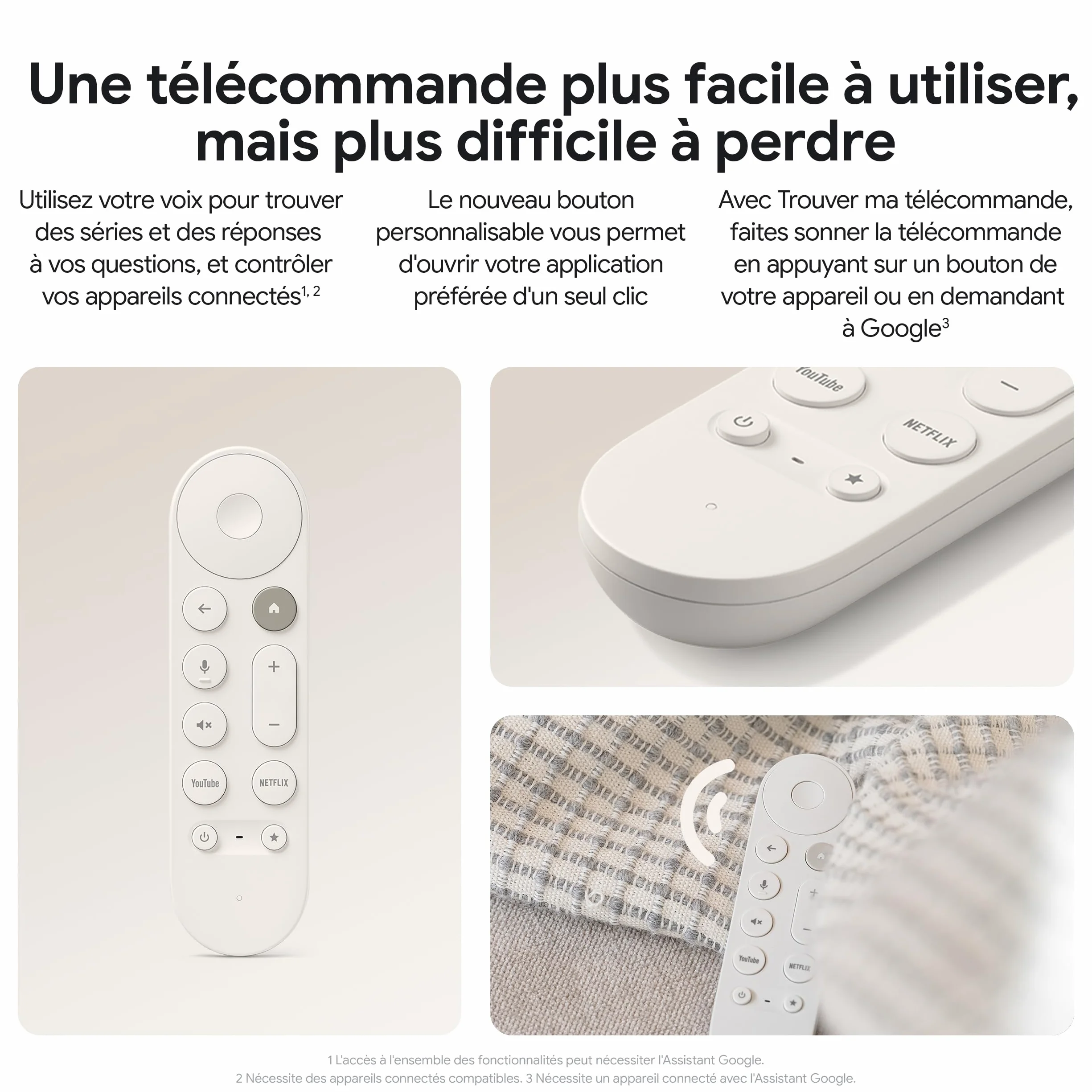 Google TV Streamer Blanc 32GB