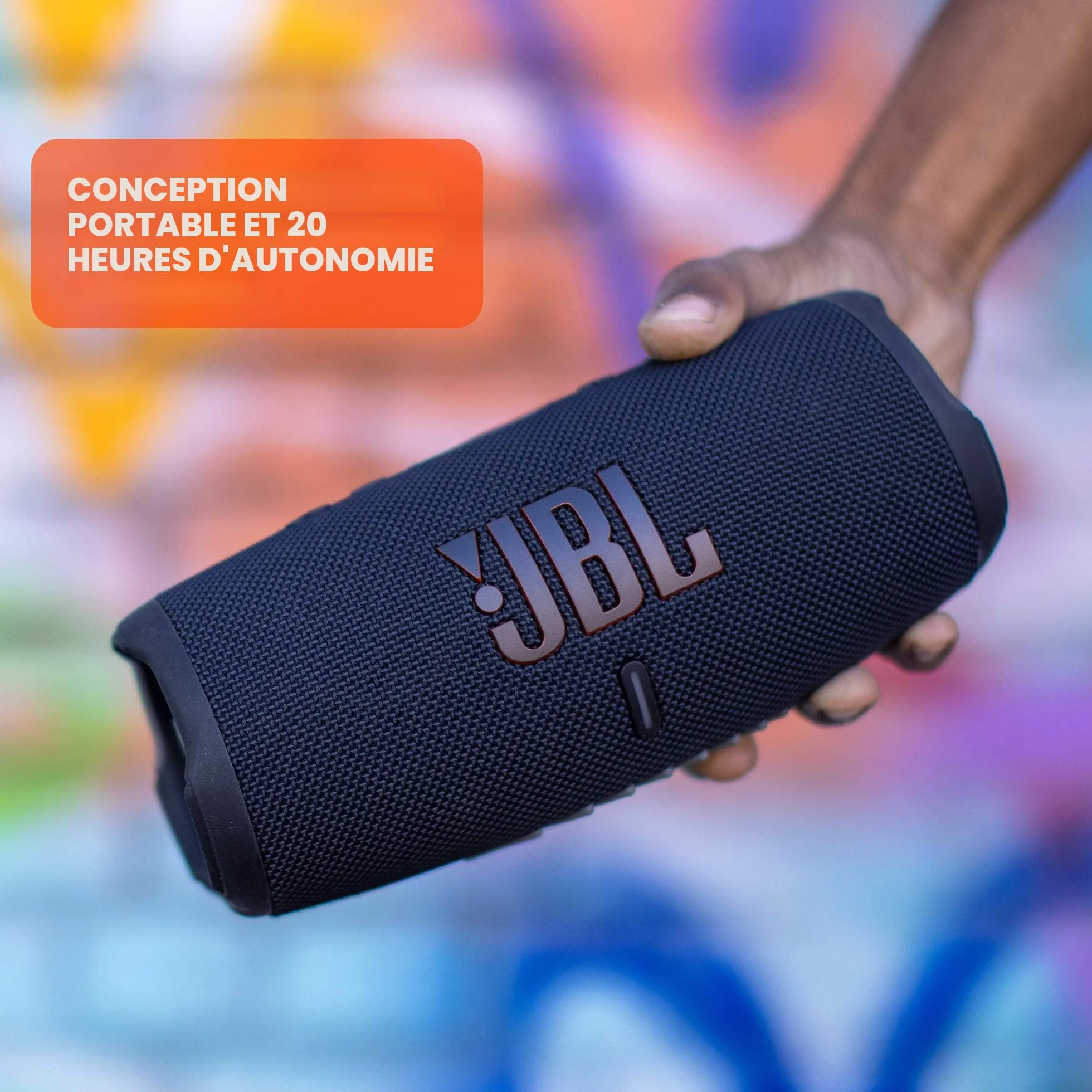 JBL Charge 5 Enceinte Bluetooth portable IP67 Noir