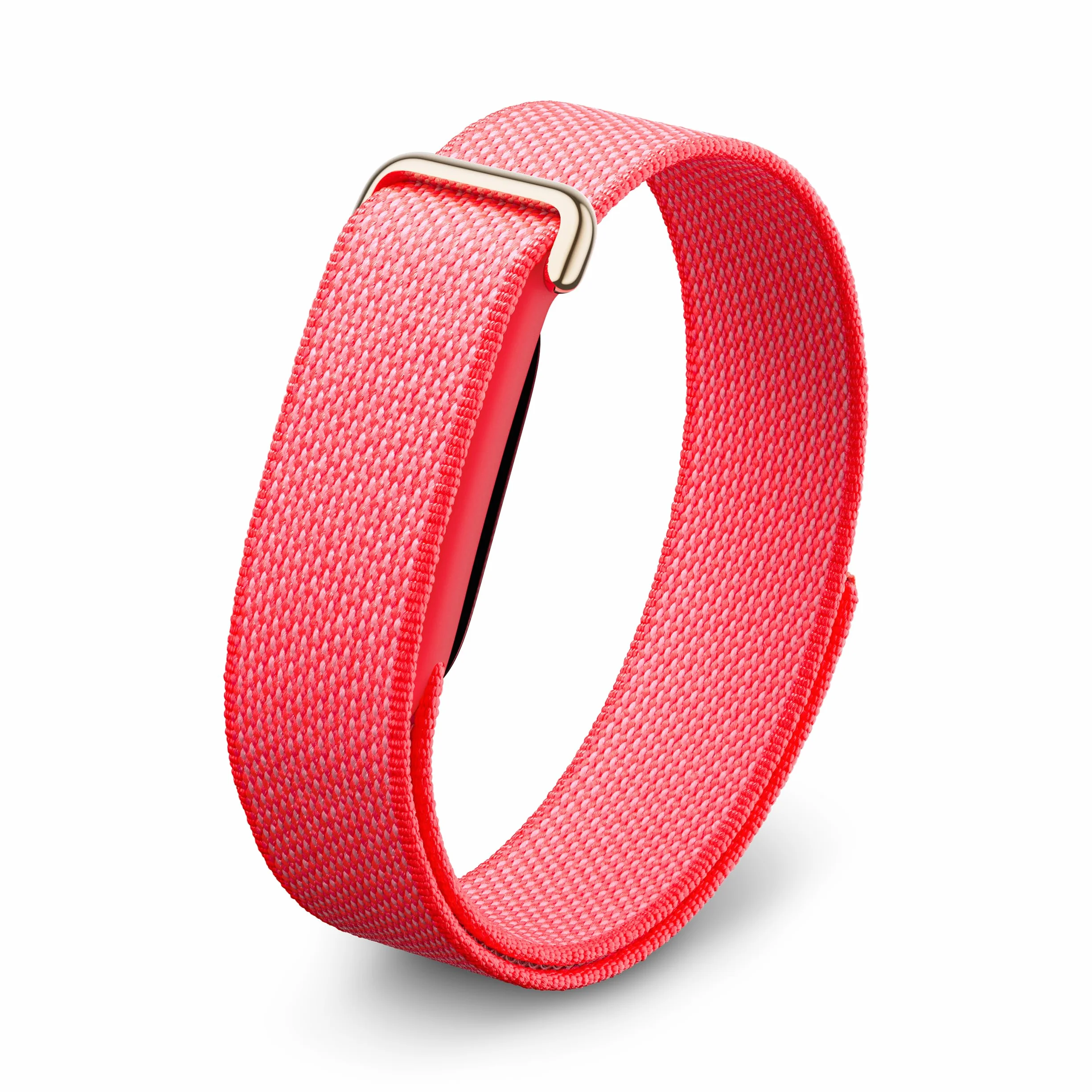 Google Fitbit Air Moniteur d'activité Physique sans écran Suivi Sport Fréquence Cardiaque Sommeil Coaching IA Rouge Framboise