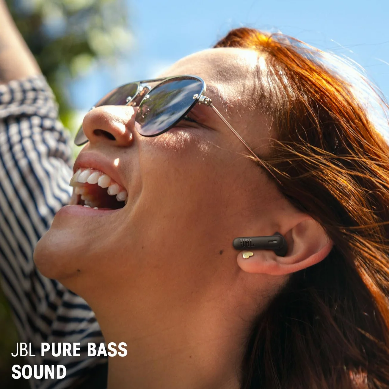 JBL Wave Beam 2 Écouteurs sans Fil Bluetooth réduction de Bruit 40 Heures Autonomie Son JBL Pure Bass Noir