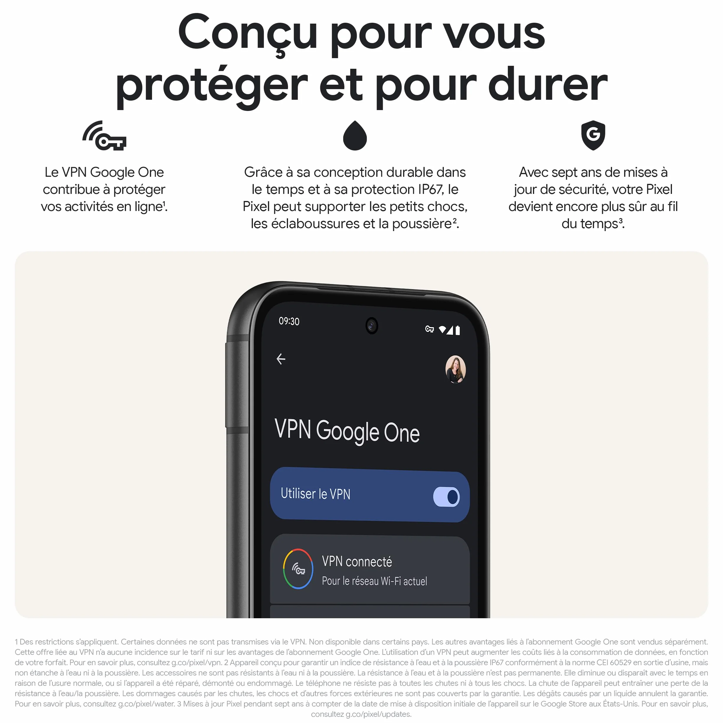 Google Pixel 8a Smartphone Android Déverrouillé Obsidian 128 Go Reconditionné