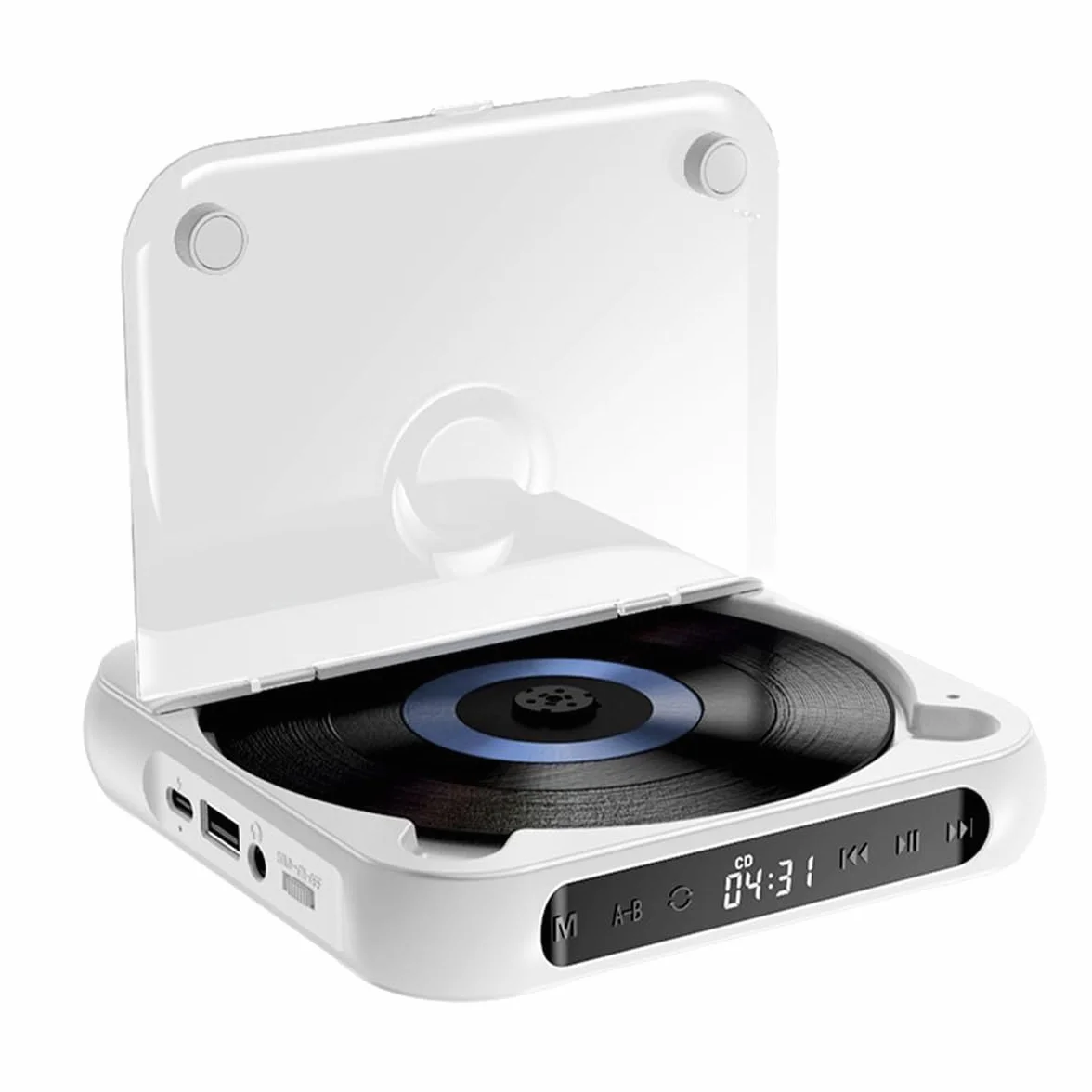 Lecteur CD externe portable USB AUX pour voiture ordinateur Android 4.4+