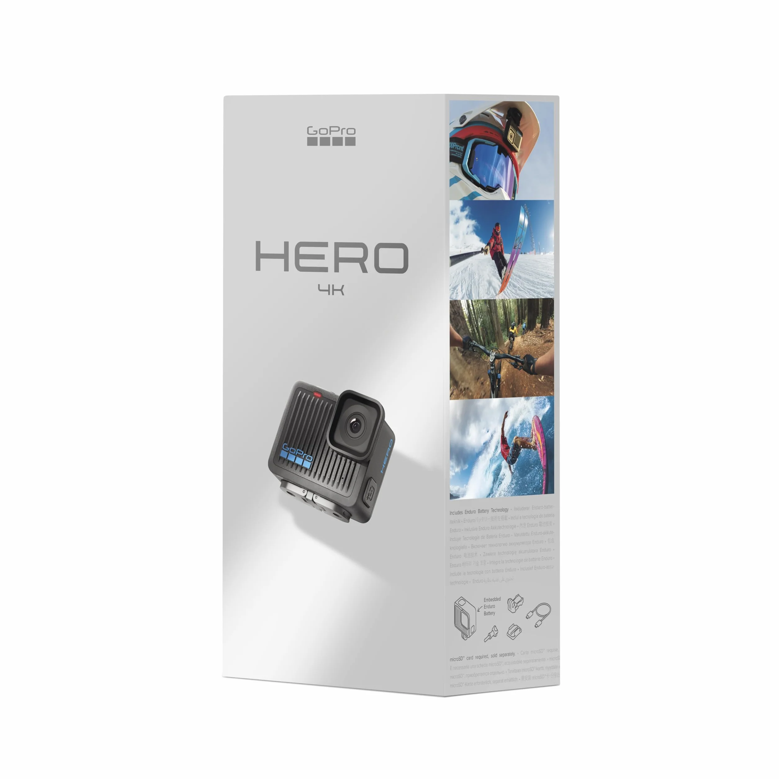 GoPro Hero Caméra d'action étanche 4K Ultra HD 12MP écran tactile