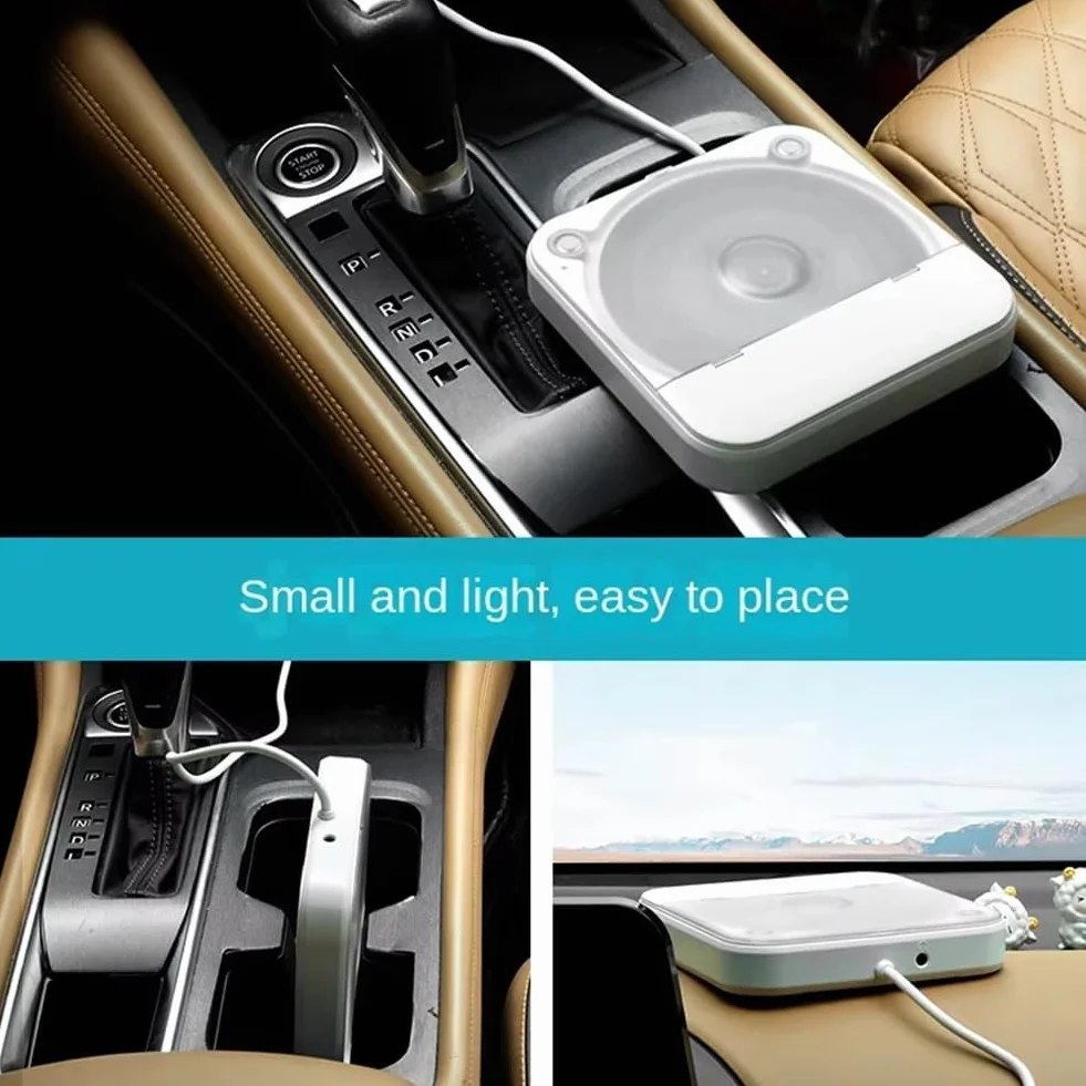 Lecteur CD universel externe pour voiture avec câble AUX USB