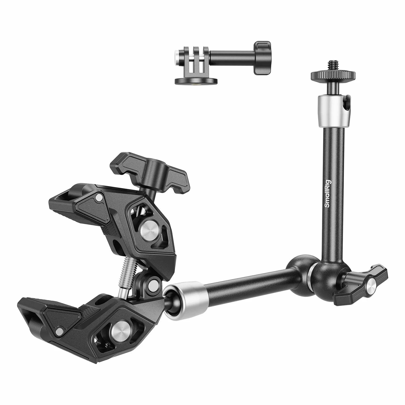 SMALLRIG Bras Magique Articulé avec Super Pince pour Support Caméra Lumière Moniteur ≤1,5 kg 4454