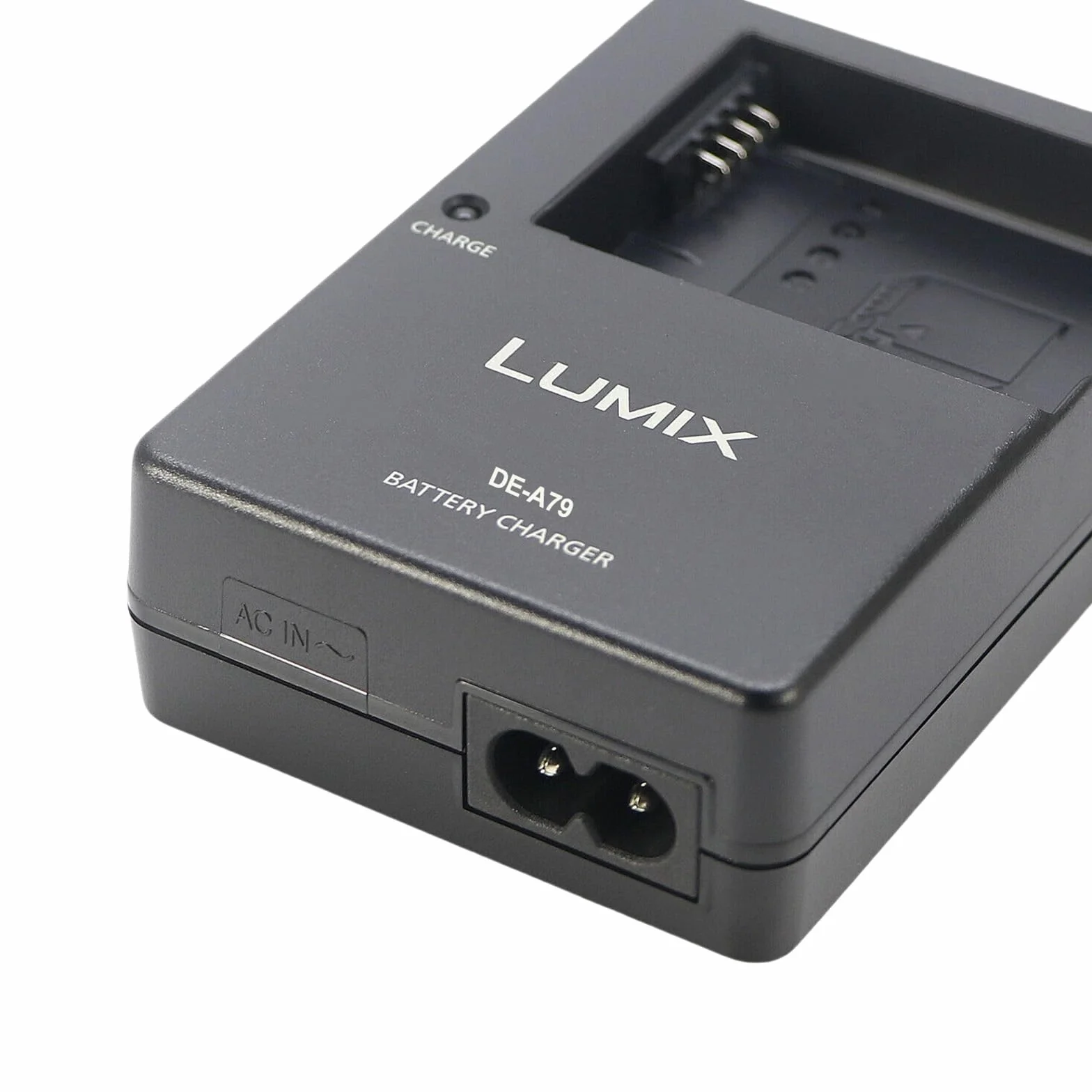 Chargeur de Batterie Compatible Panasonic Lumix DMW-BLC12 pour DC-FZ1000 II, DC-G95, DMC-GX8, DMC-FZ200, DMC-FZ300, DMC-FZ1000, DMC-FZ2500, DMC-G7 HS avec Câble AC 120cm