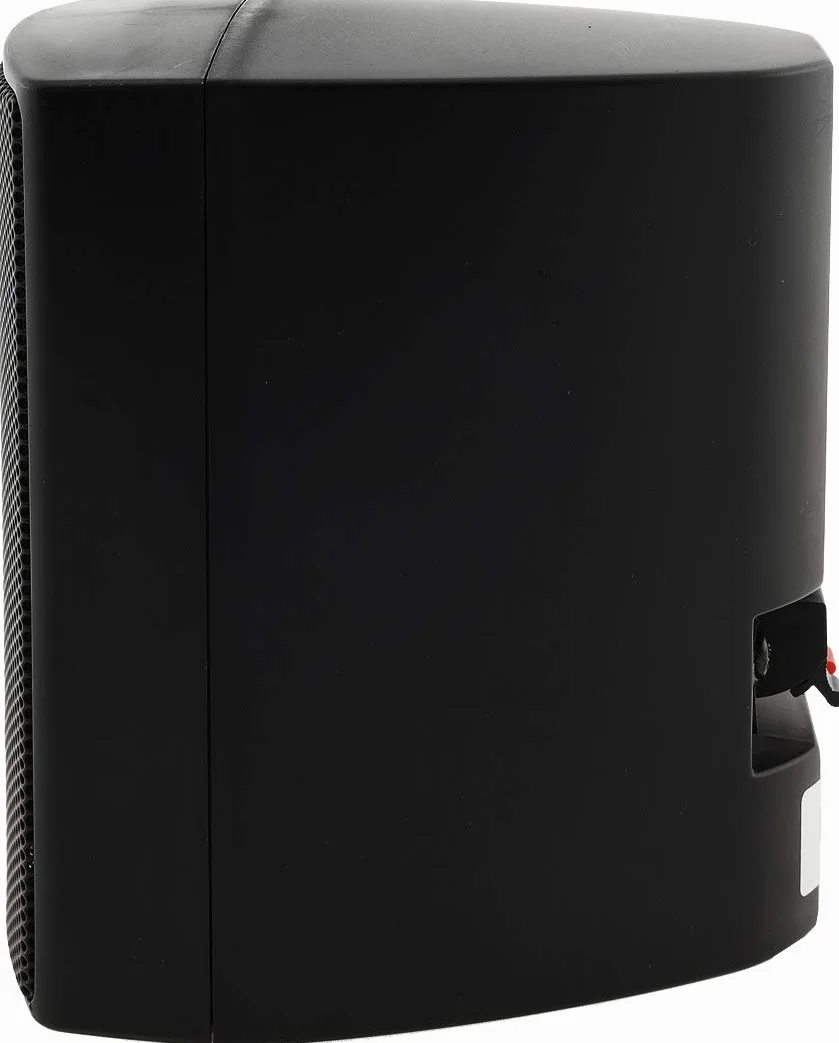 ChiliTec Paire d'enceintes murales 2 Voies 40 W 8 Ohm Noir HiFi Home Cinéma