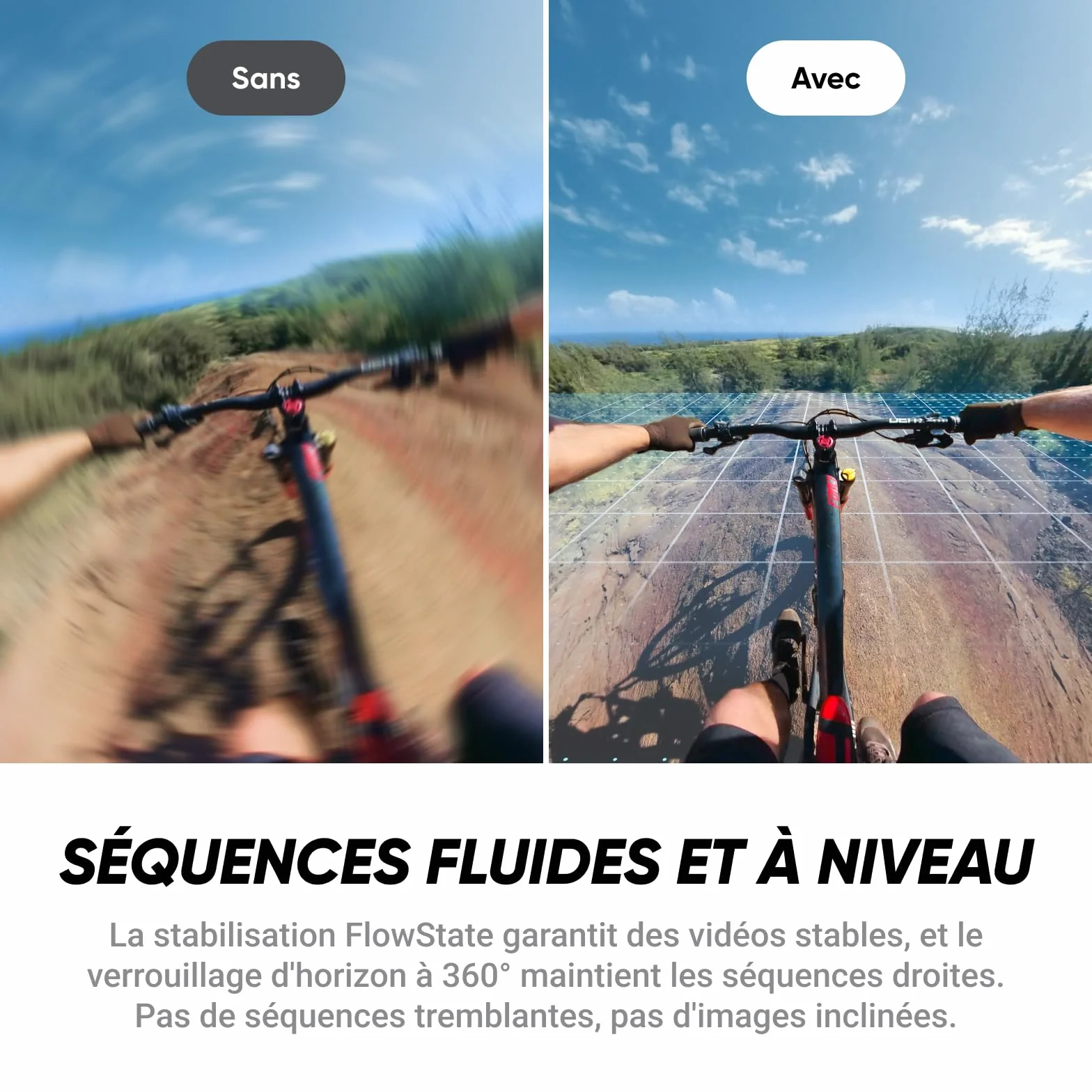 Insta360 X4 Air Pack démarrage Noir Graphite Caméra 360 8K étanche légère 165g Perche Selfie Invisible objectifs remplaçables Pare-Vent dashcam Moto