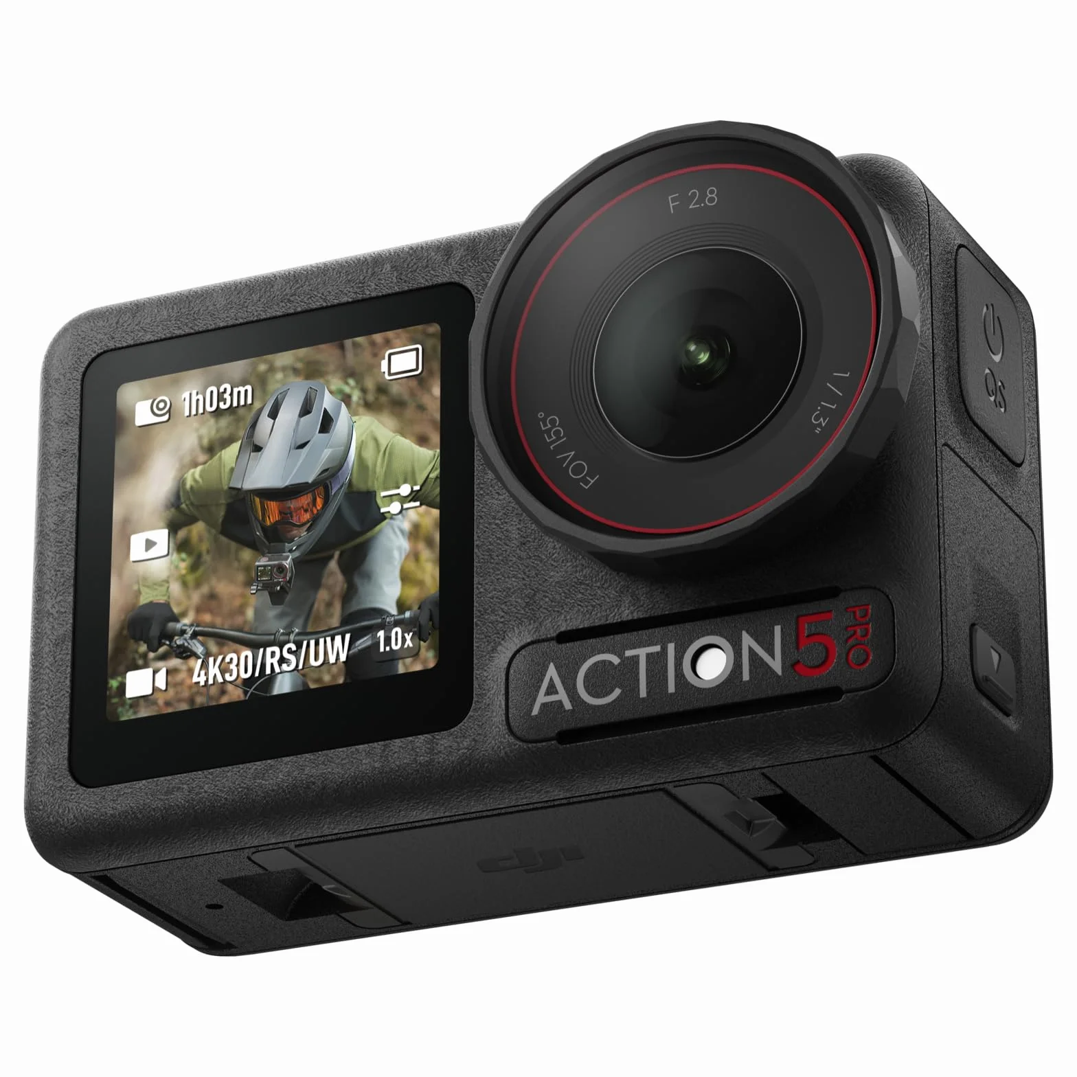 DJI Osmo Action 5 Pro Caméra d’Action 4K Étanche Capteur 1/1,3" Vidéo 4K/120 IPS Suivi de Sujet Stabilisation Double Écran Tactile OLED