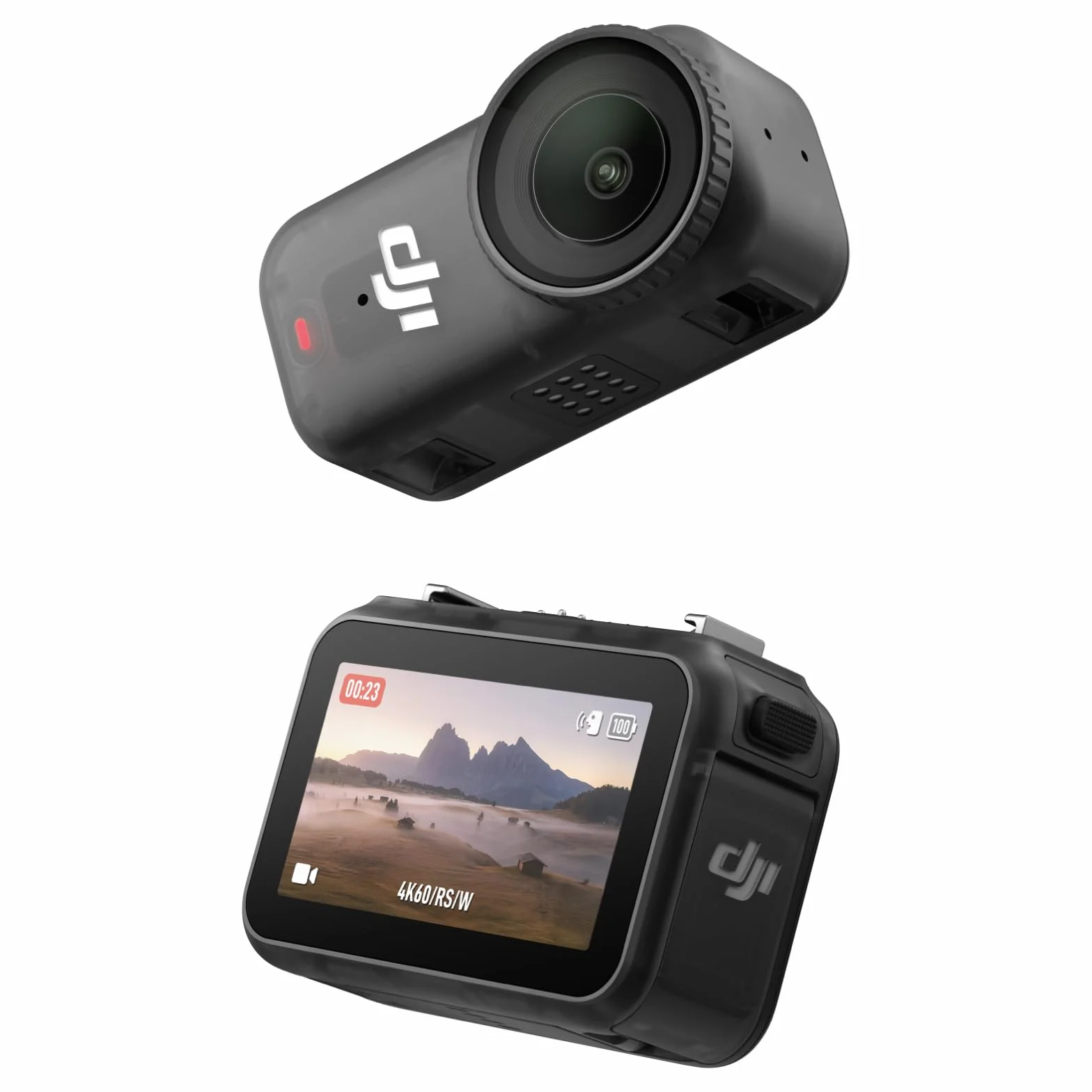 DJI Osmo Nano Bundle Standard 64 Go Caméra Vlog 4K/60 IPS Capteur 1/1,3″ FOV Large 143° 200 Min Enregistrement POV Magnétique 4K