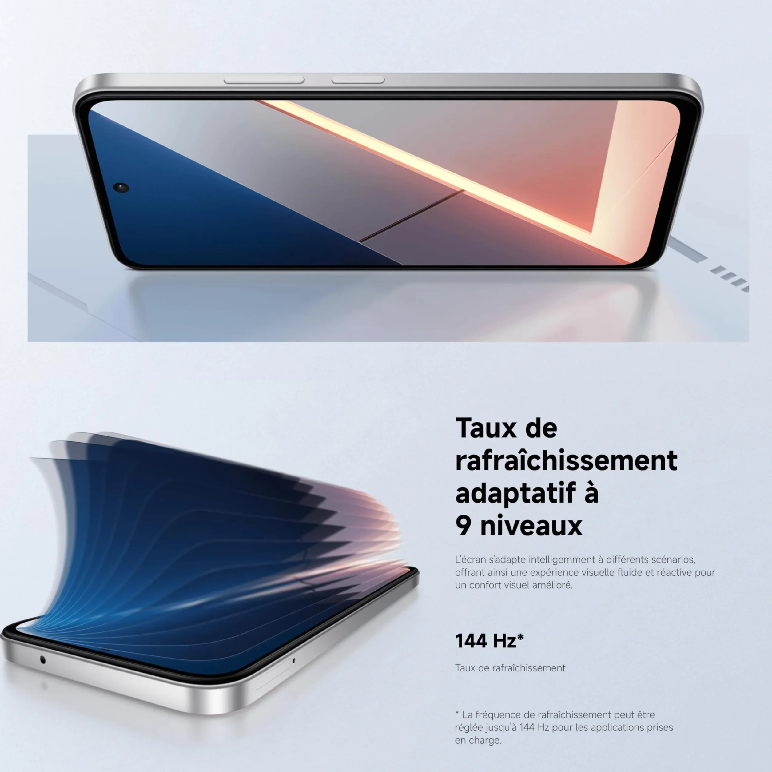 XIAOMI POCO M7 Smartphone 8+256 Go 6,9 Pouces FHD+ 144 Hz Snapdragon 685 Double caméra AI 50 MP 7000 mAh Argent
