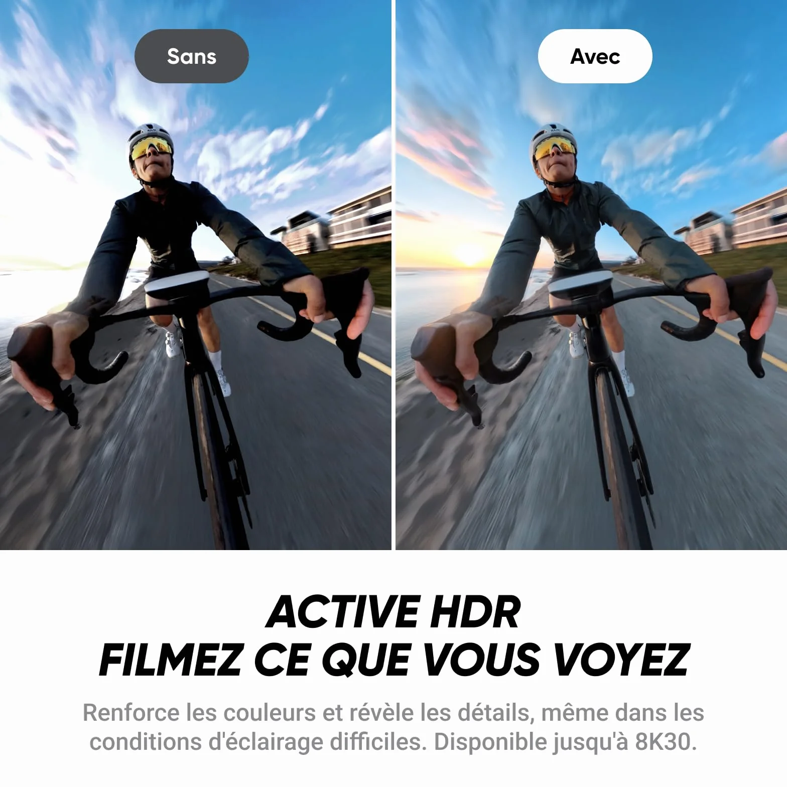 Insta360 X4 Air Pack démarrage Noir Graphite Caméra 360 8K étanche légère 165g Perche Selfie Invisible objectifs remplaçables Pare-Vent dashcam Moto