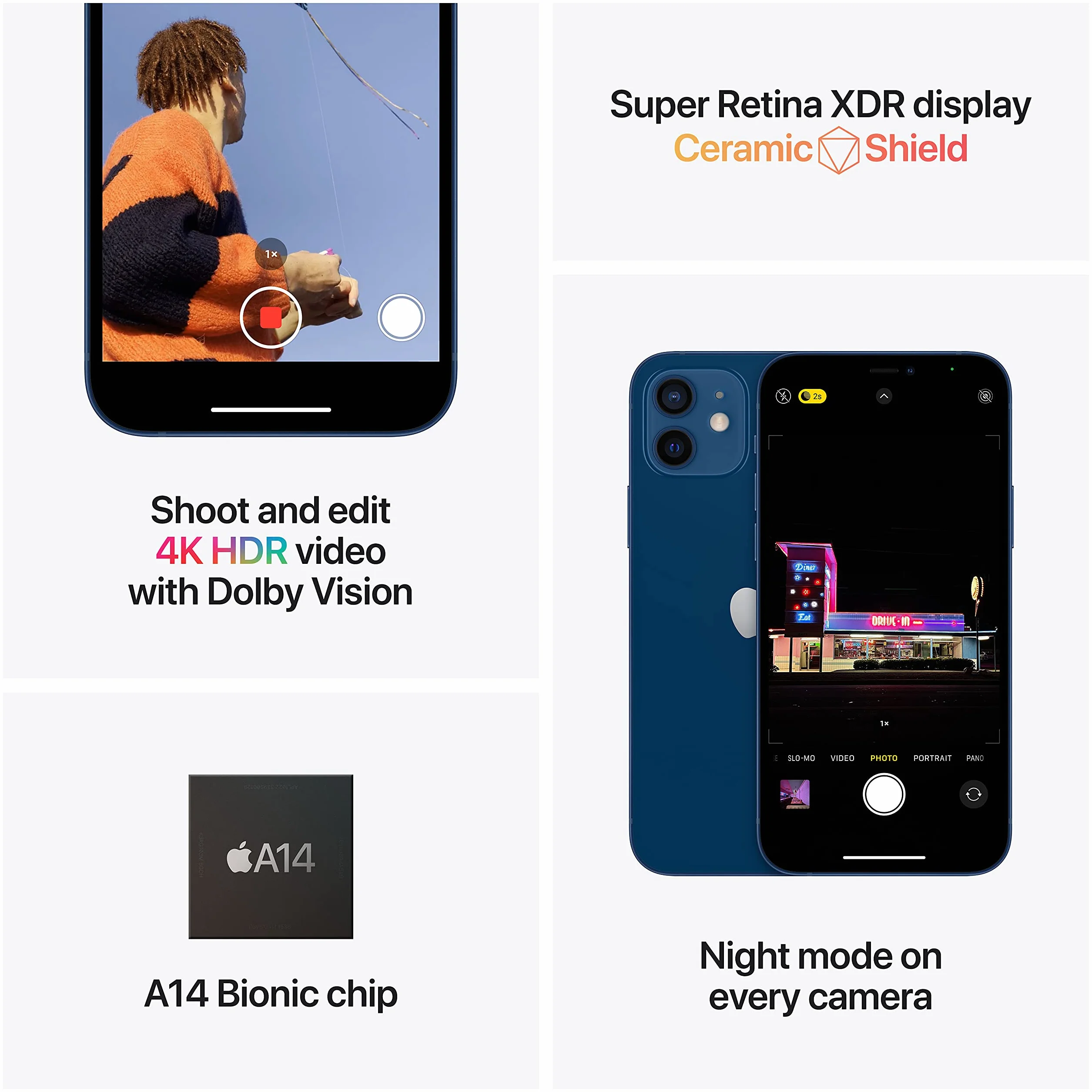 Apple iPhone 12 128 Go Violet Reconditionné