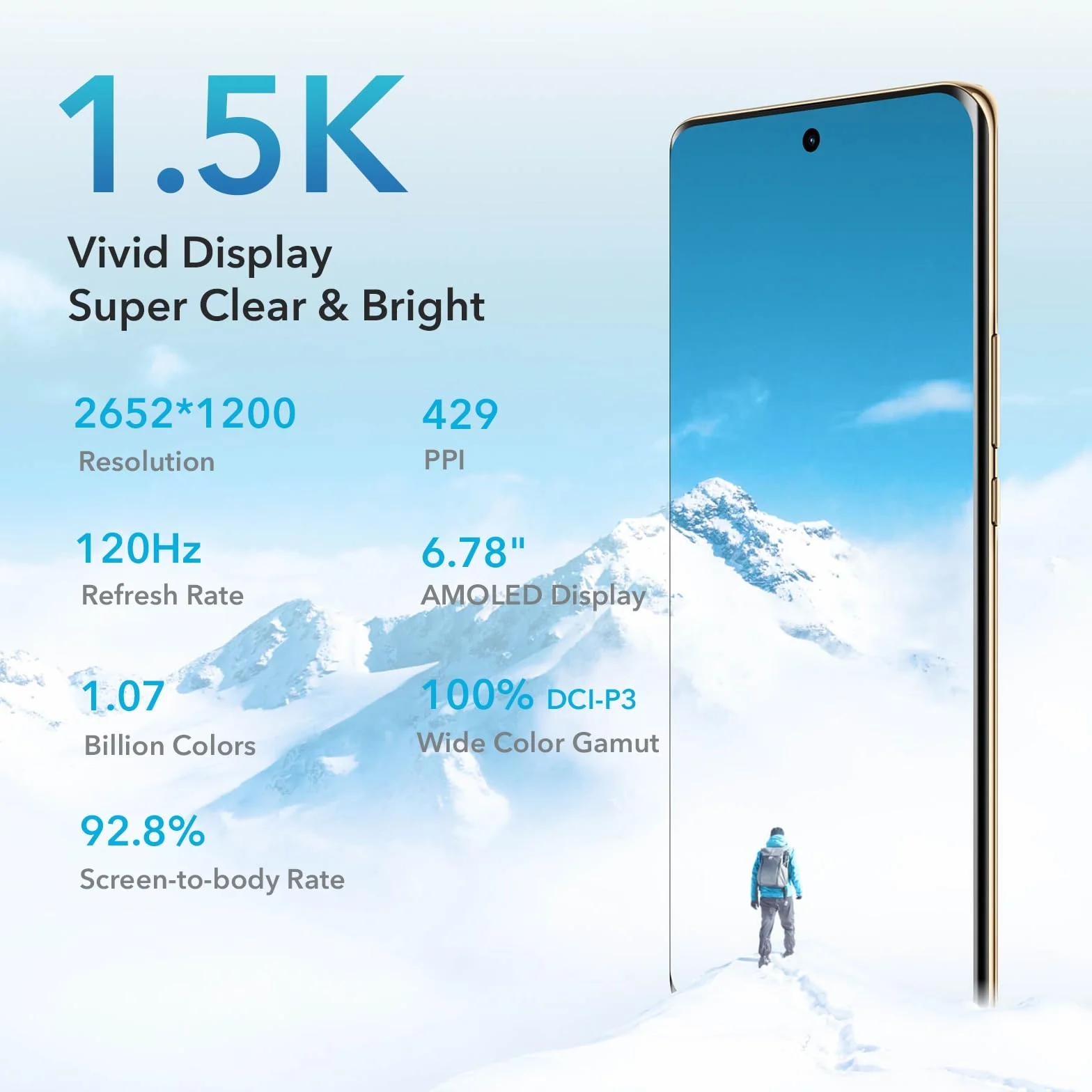 HONOR Magic6 Lite 5G Smartphone 8Go 256Go 6.78" 120Hz AMOLED écran incurvé 108MP Triple caméra arrière Android 13 Dual Sim NFC Vert Reconditionné