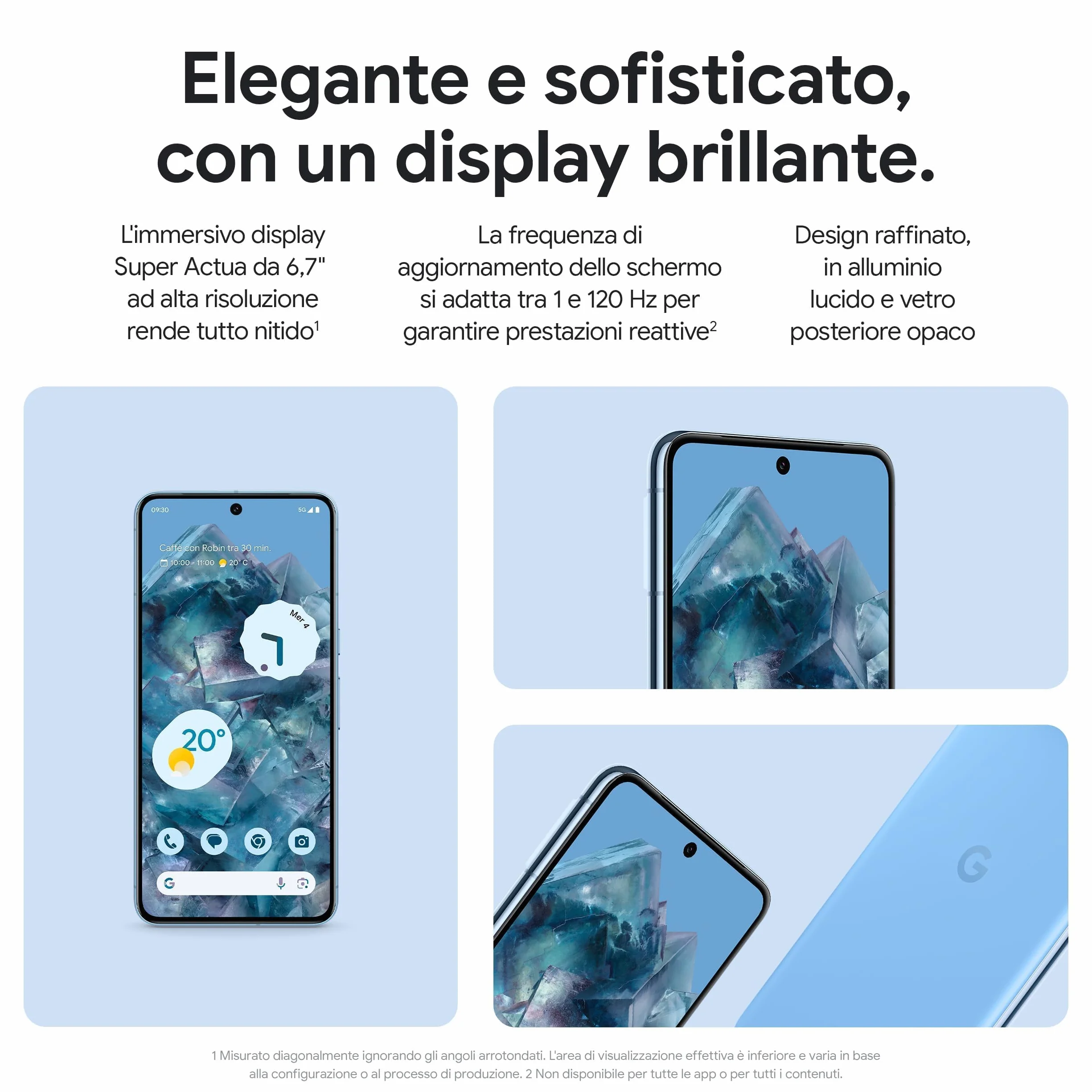 Google Pixel 8 Pro Smartphone Android déverrouillé 256 Go Obsidian Reconditionné