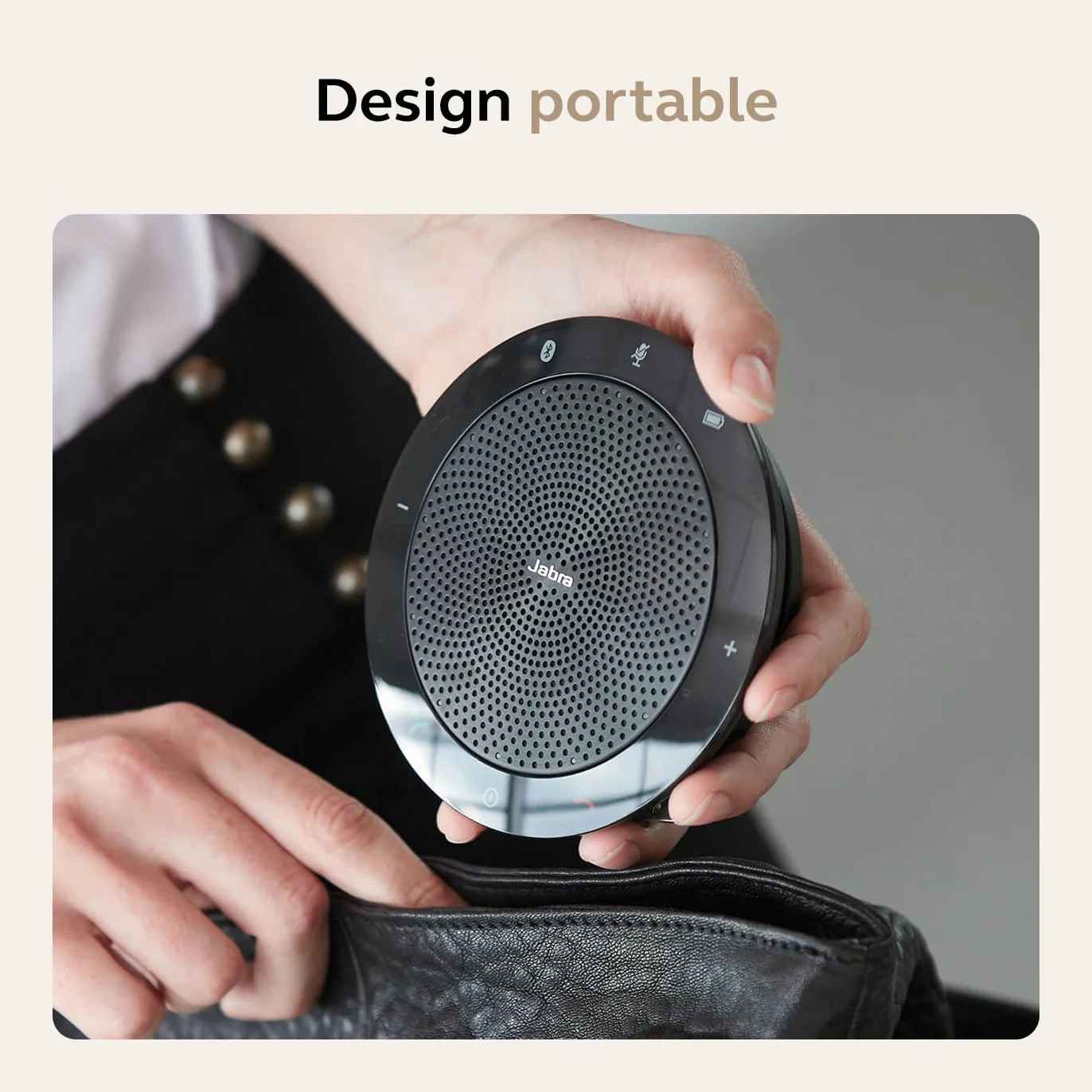 Jabra Speak 510 Speaker Phone Haut-parleur de conférence portable USB