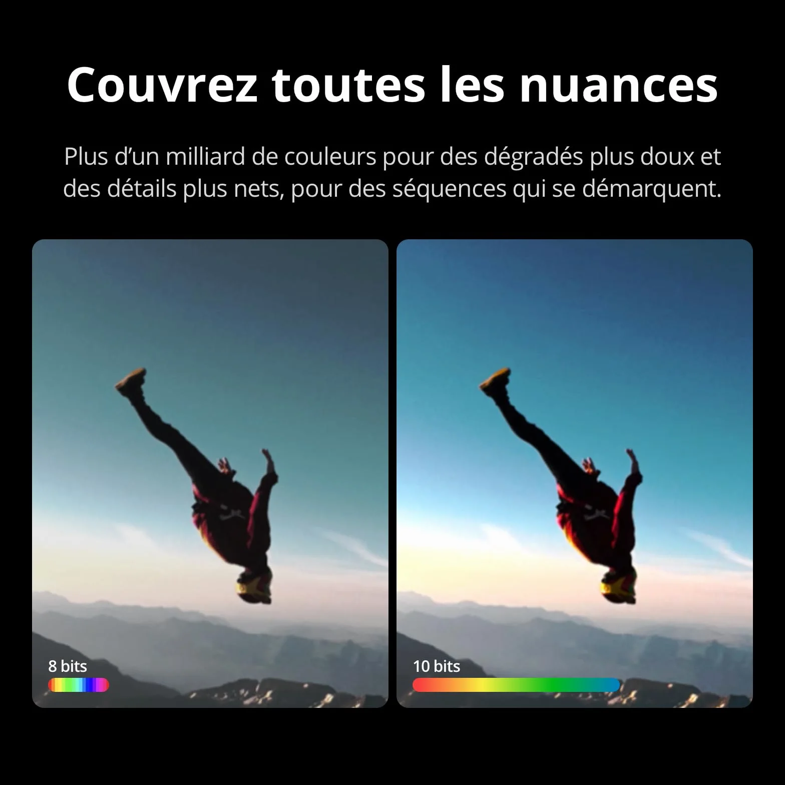 DJI Osmo Action 5 Pro Caméra d’Action 4K Étanche Capteur 1/1,3" Vidéo 4K/120 IPS Suivi de Sujet Stabilisation Double Écran Tactile OLED