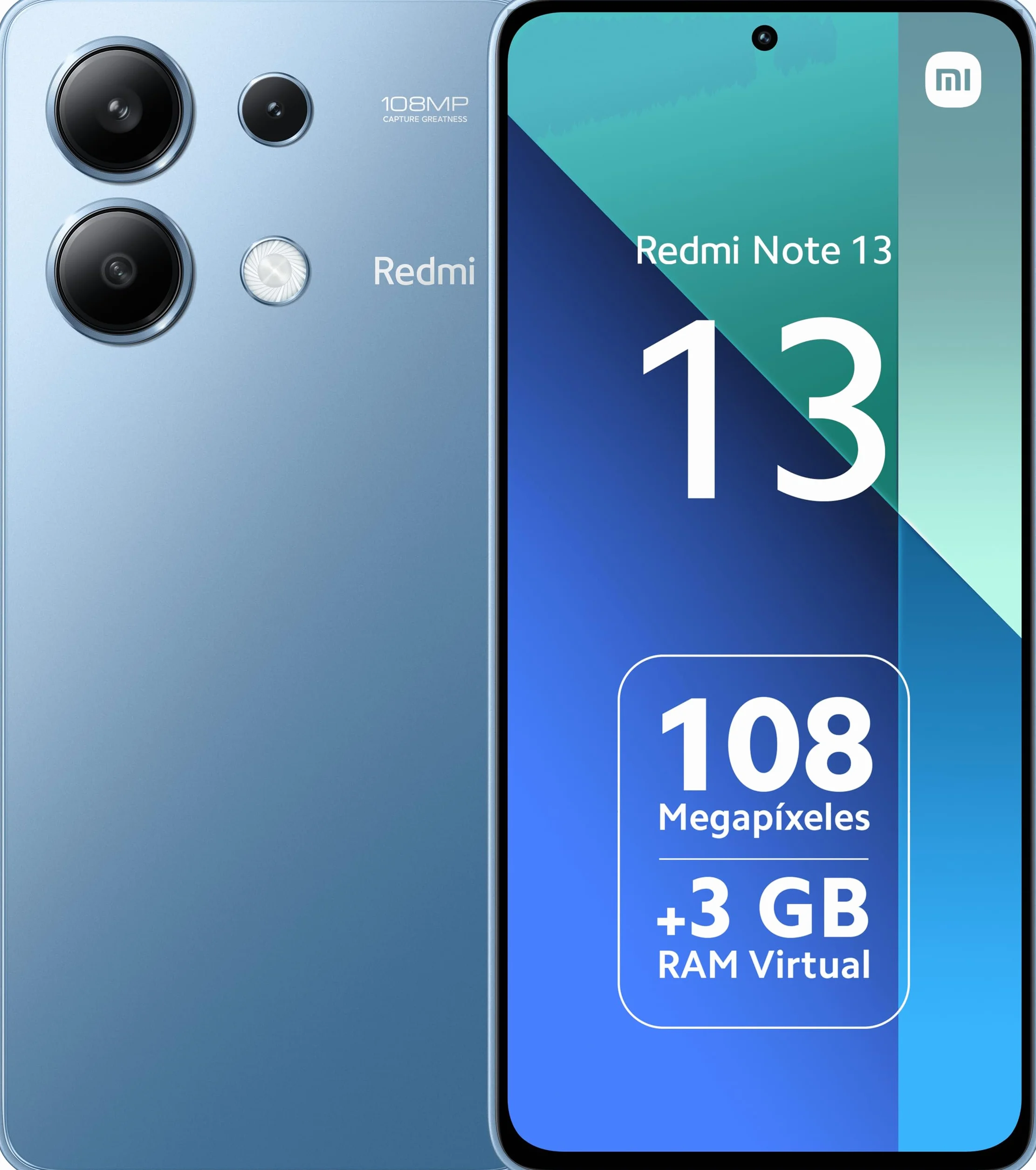 XIAOMI Redmi Note 13 NFC 6GB+128GB Version Globale Bleu Reconditionné