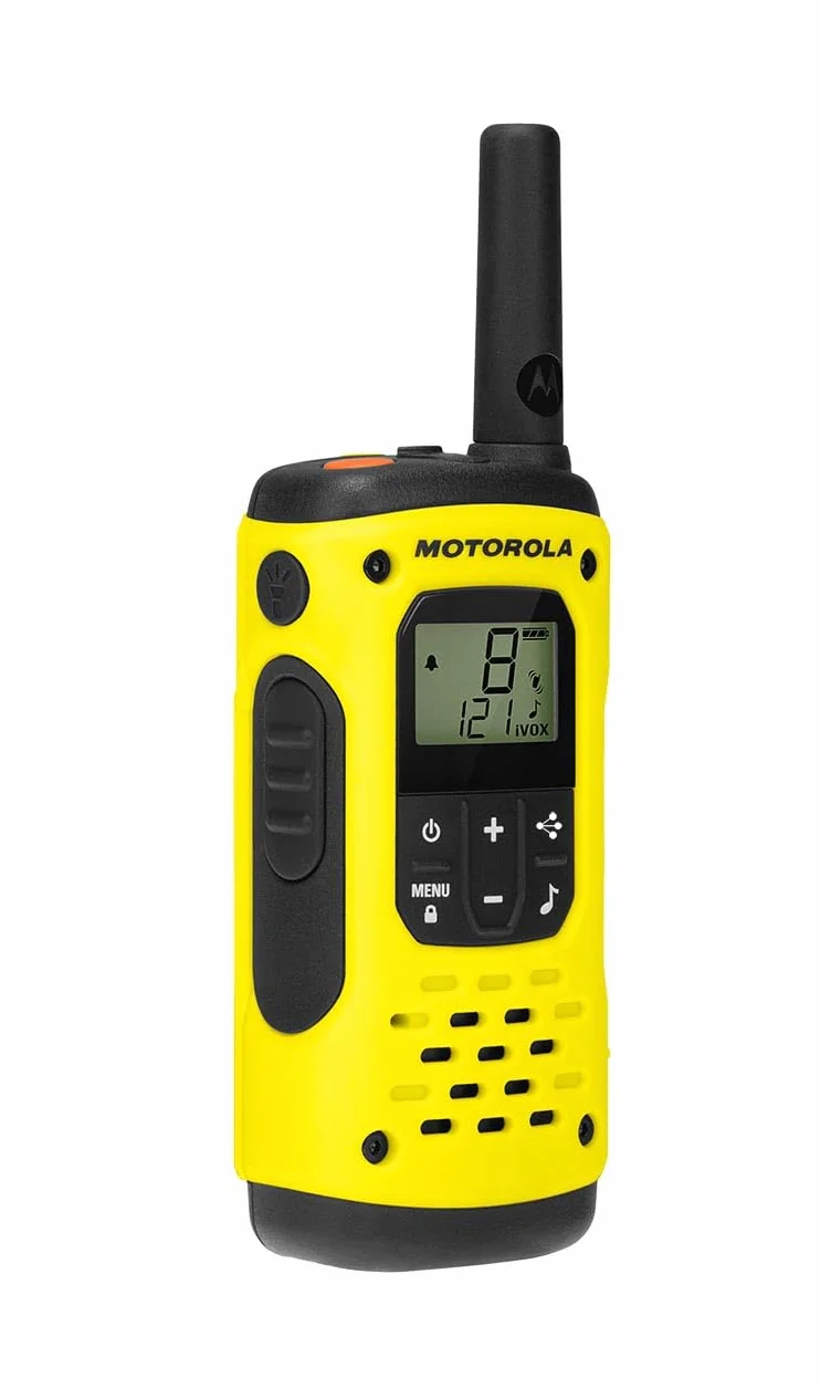 MOTOROLA Solutions Talkie Walkies TALKABOUT T92 PMR446 Noir/Jaune IP67