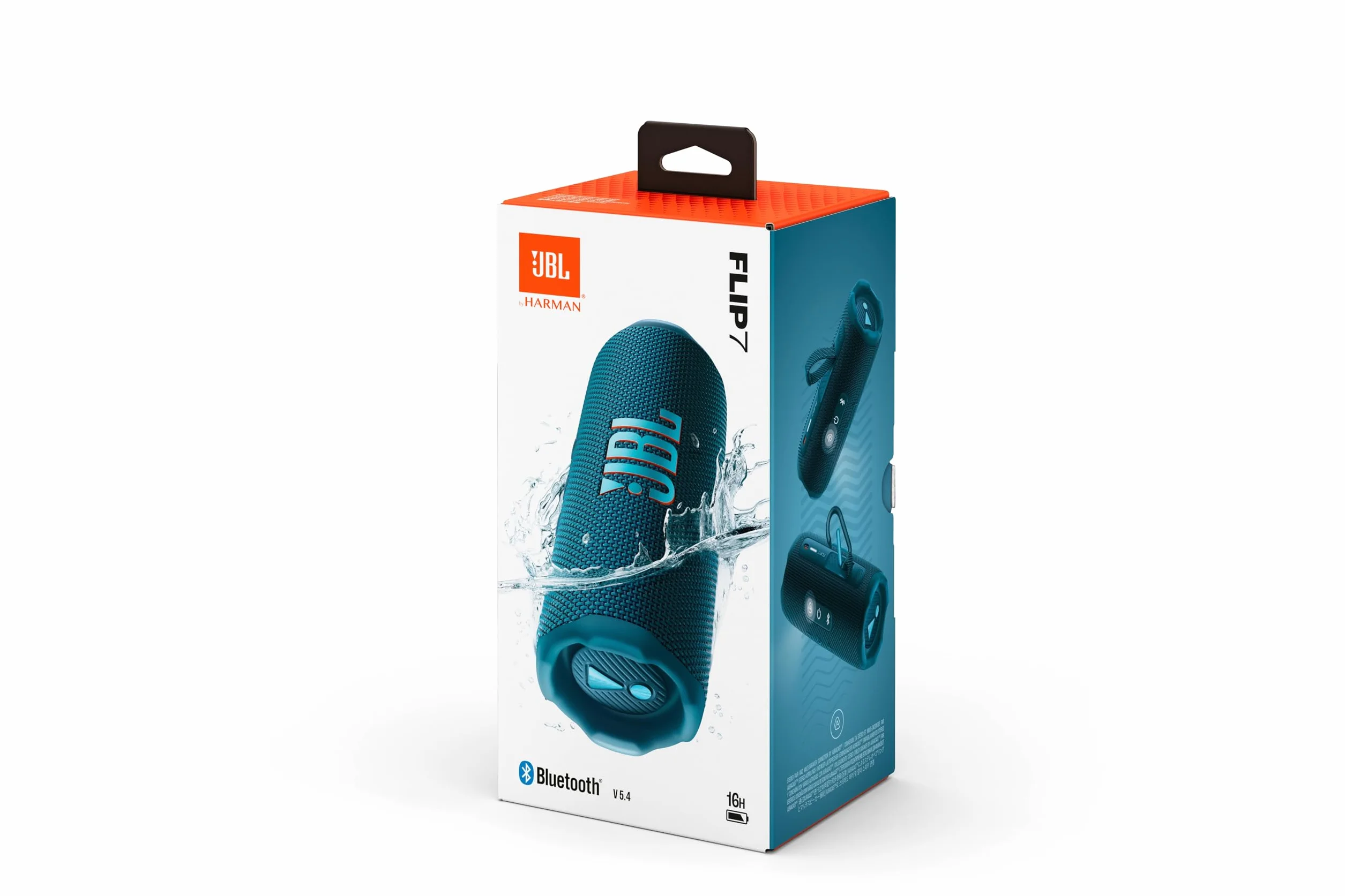 JBL Flip 7 Enceinte Bluetooth Portable sans Fil IP68 16 Heures Autonomie Bleu