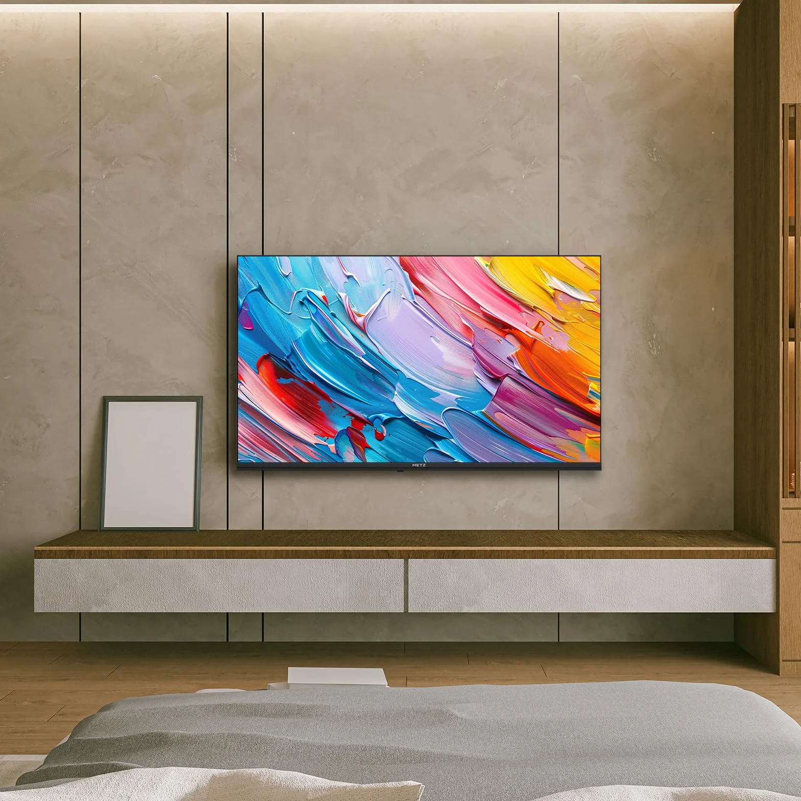 Metz 32 Pouces Smart TV LED QLED HDR 10 Dolby Audio Bluetooth 5.1 EyeCare DVB-T/T2/C/S/S2 CI+ 32MQF7000Z