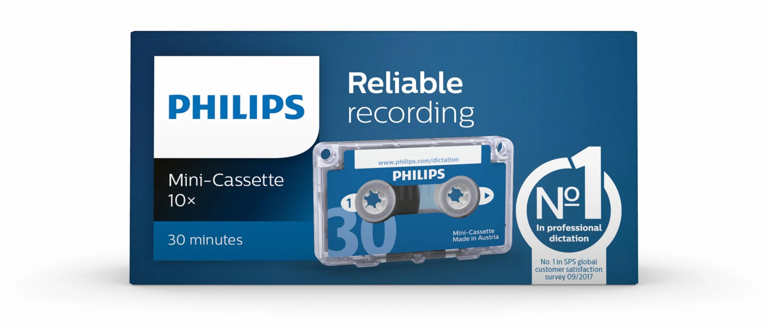 Philips Mini-Cassette LFH0005/60 2x15mn