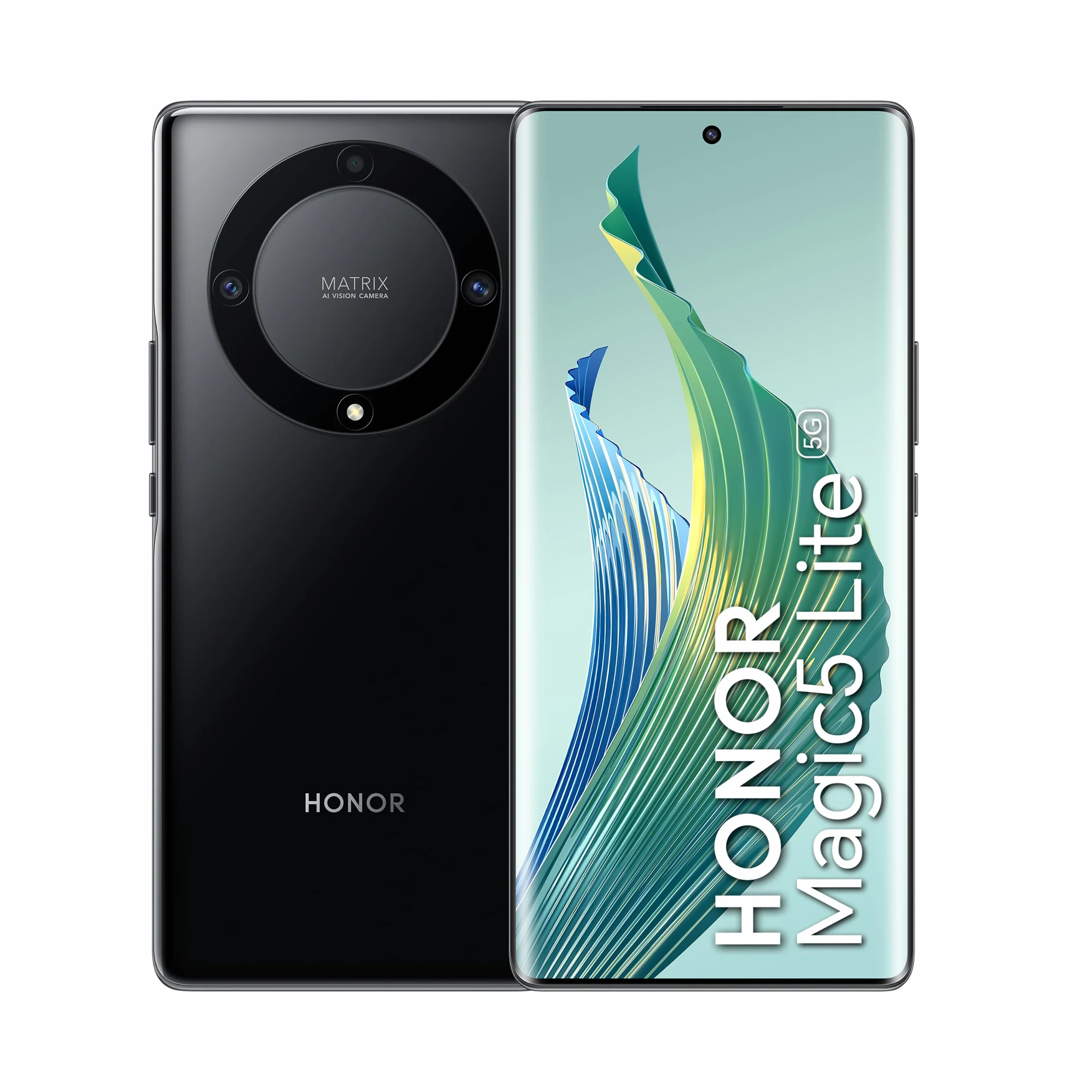 Honor Magic 5 Lite 5G 128 Go 6 Go RAM Dual SIM Midnight Black Noir reconditionné