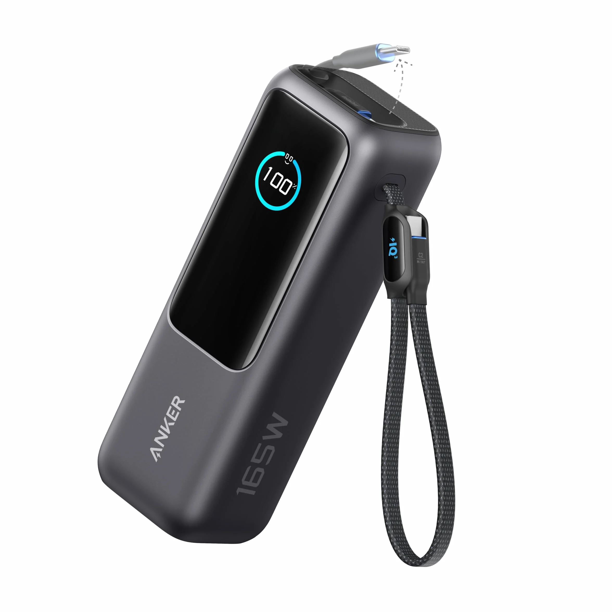 Anker Batterie Externe 25000mAh 165W 3 Ports USB C pour Ordinateurs Portables iPhone MacBook Samsung