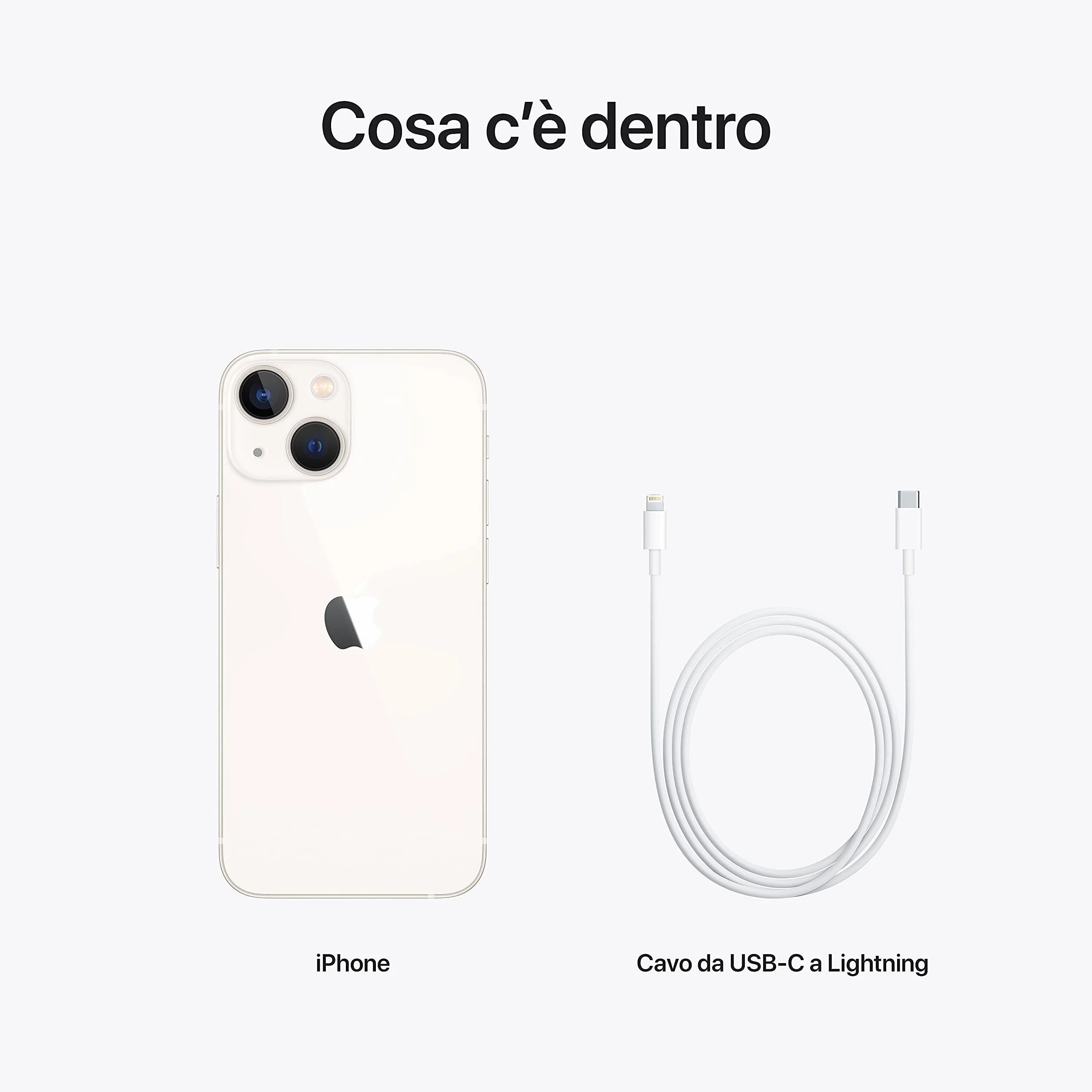 Apple iPhone 13 Mini 128GB Lumière Stellaire Reconditionné