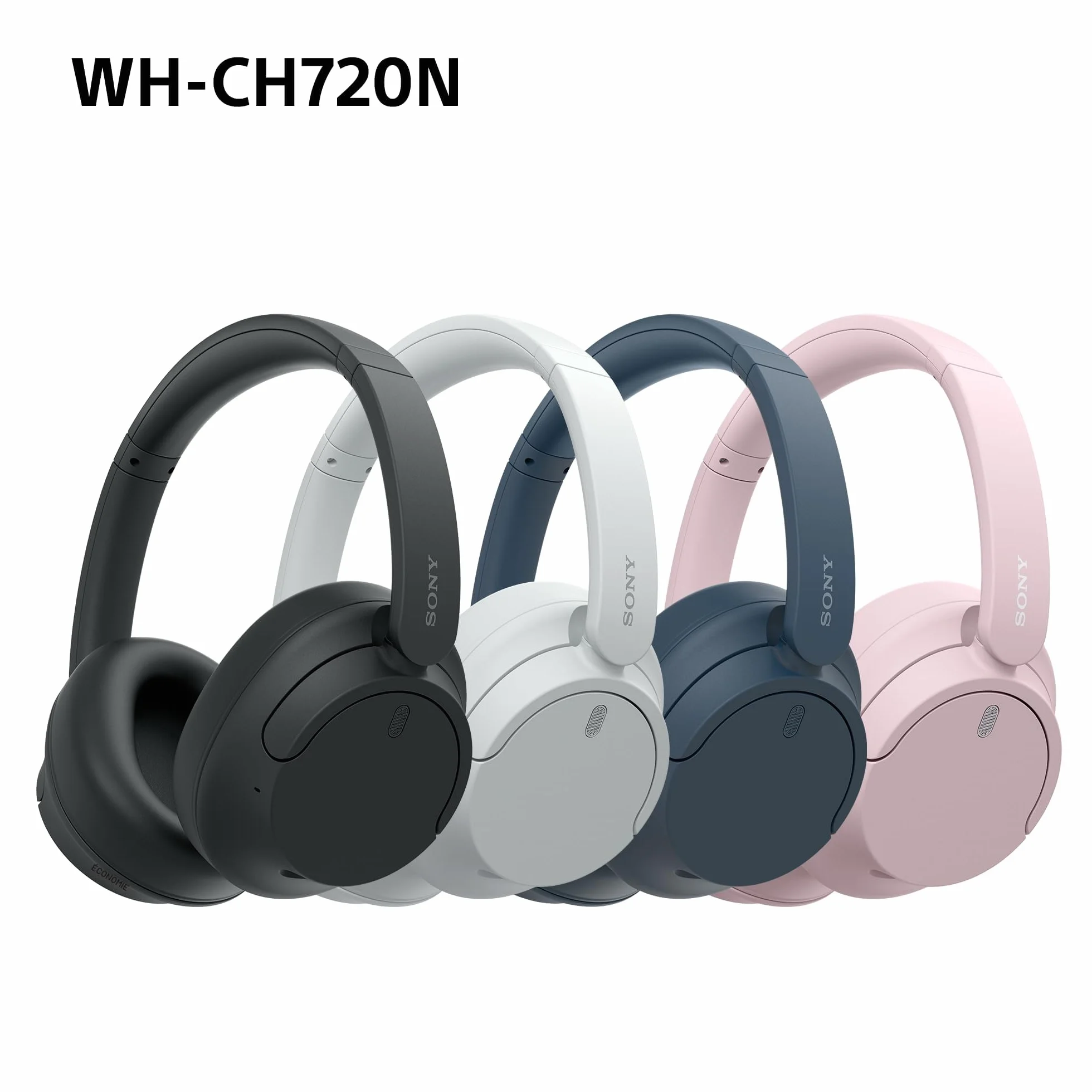 Sony WH-CH720N Casque Bluetooth sans Fil Réduction de Bruit Noir
