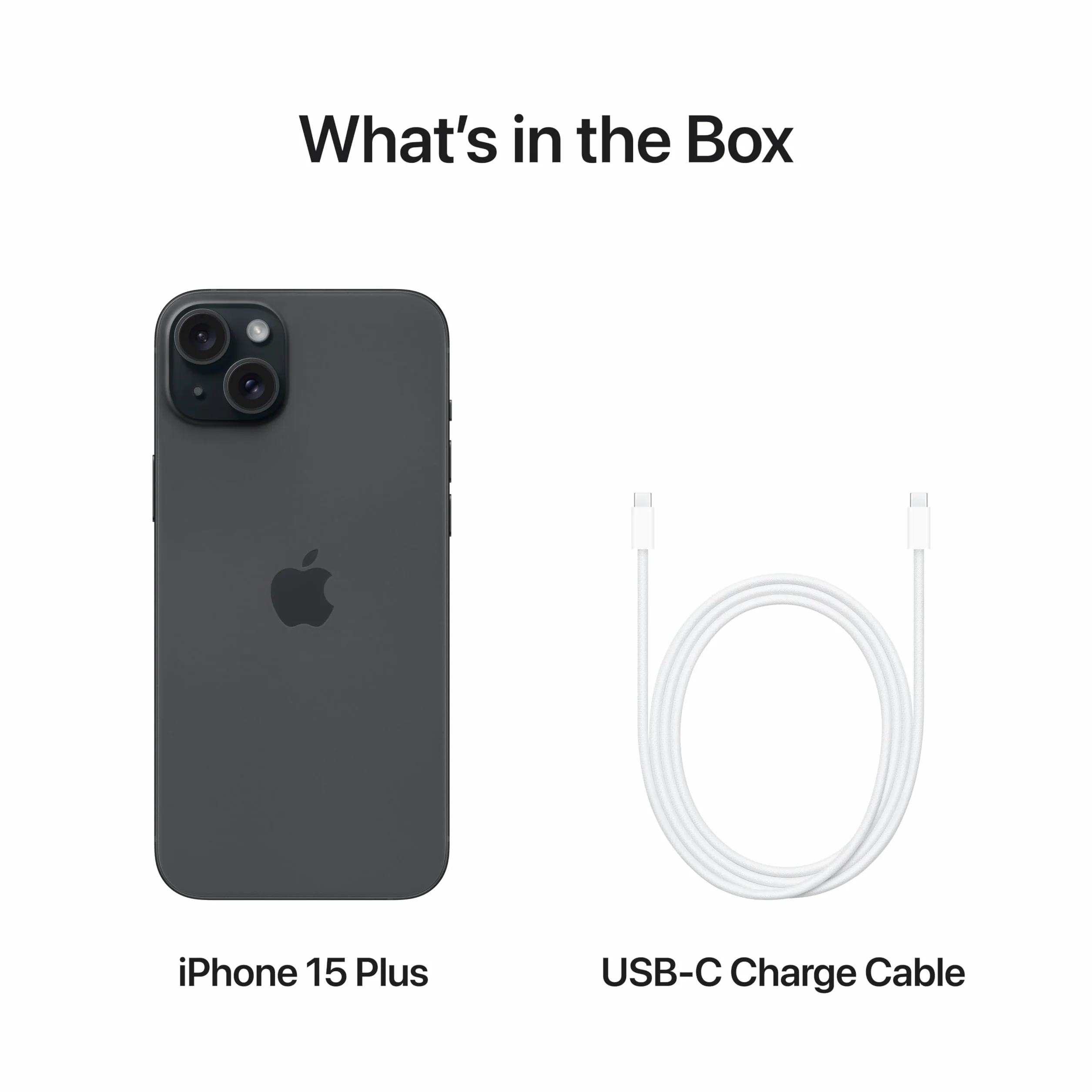 Apple iPhone 15 Plus 128Go Noir Reconditionné