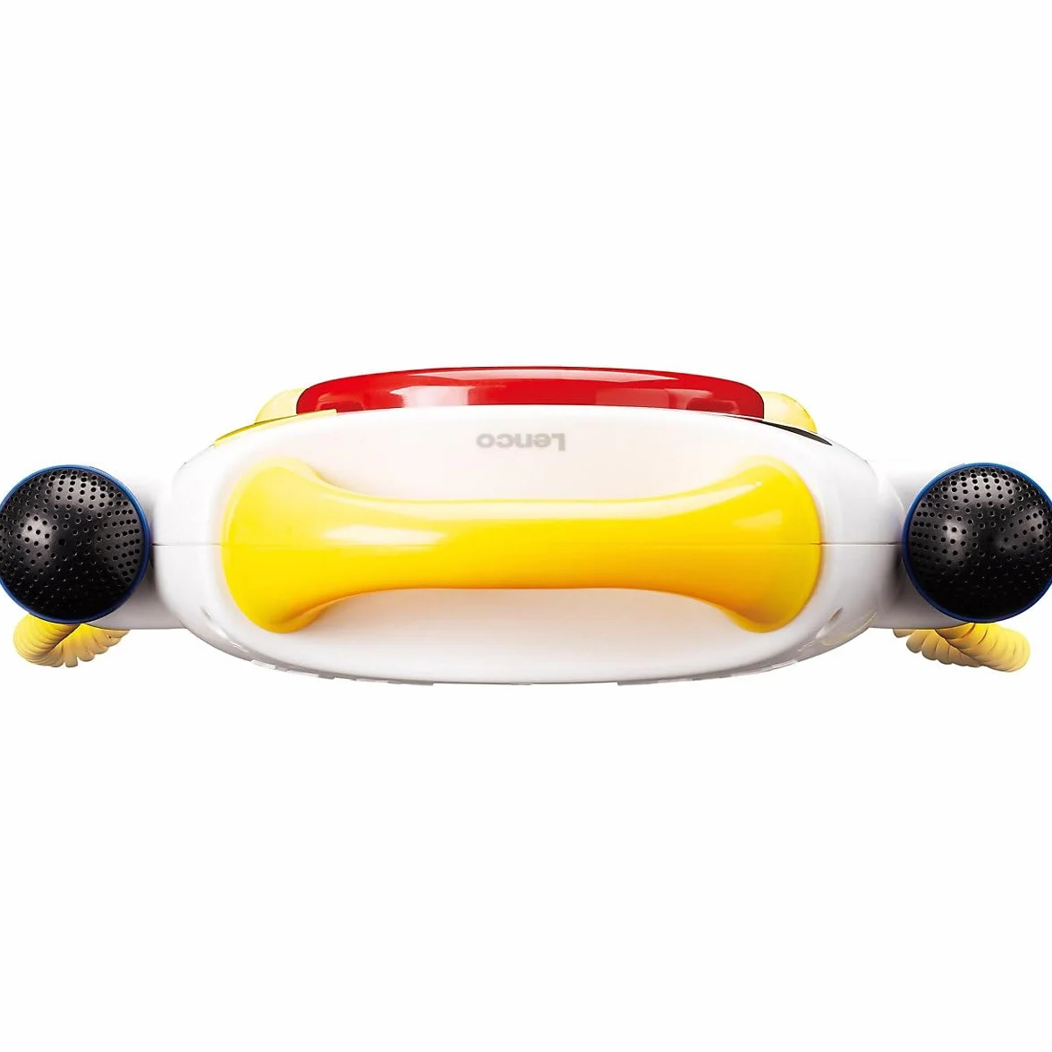 Lenco KCD-011 Lecteur CD Sing Along pour Enfants Bluetooth 5.0 Antishock avec 2 Microphones Karaoké