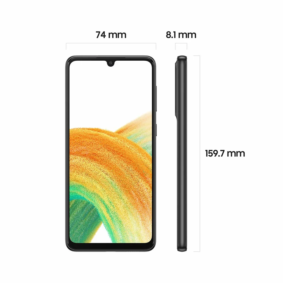 Samsung Galaxy A33 5G 128 Go Noir Reconditionné