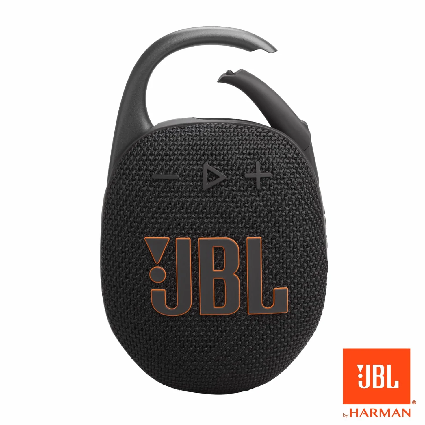 JBL Clip 5 Haut-Parleur Bluetooth Ultra Portable, étanche, résistant à la poussière, Mousqueton intégré, 12 Heures de Jeu, Noir