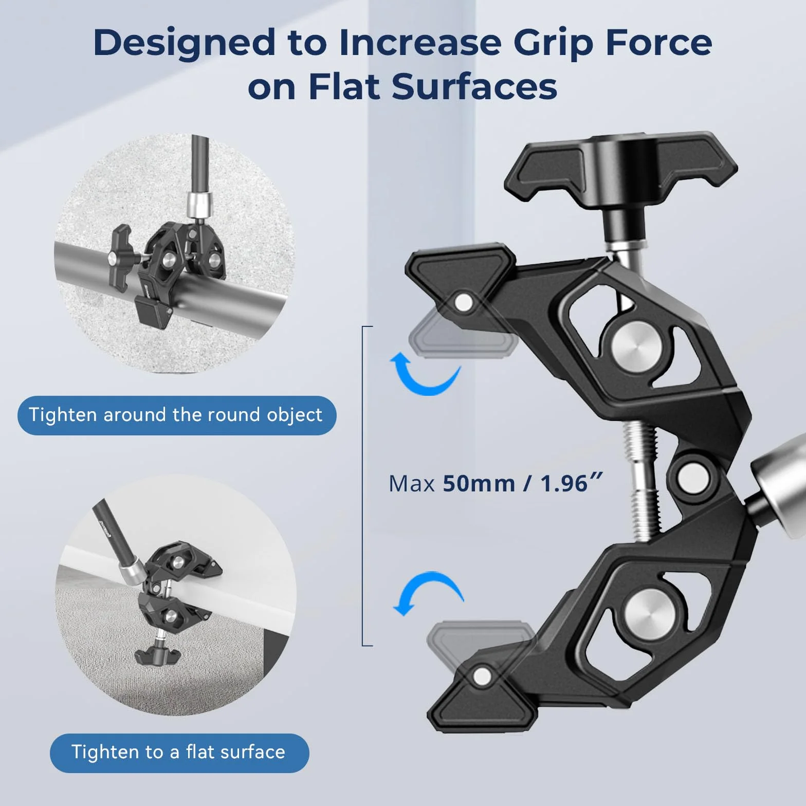 SMALLRIG Bras Magique Articulé avec Super Pince pour Support Caméra Lumière Moniteur ≤1,5 kg 4454