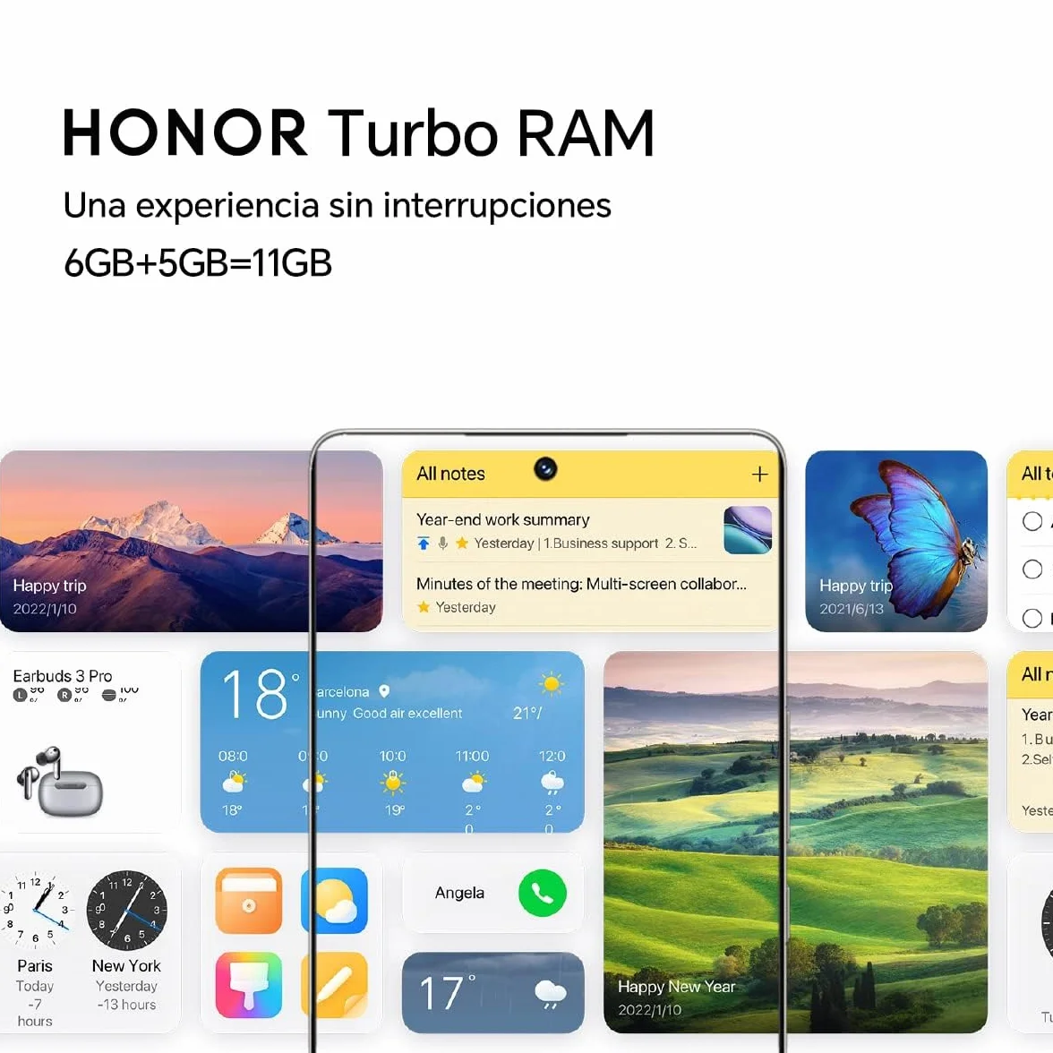 Honor Magic 5 Lite 5G 128 Go 6 Go RAM Dual SIM Midnight Black Noir reconditionné
