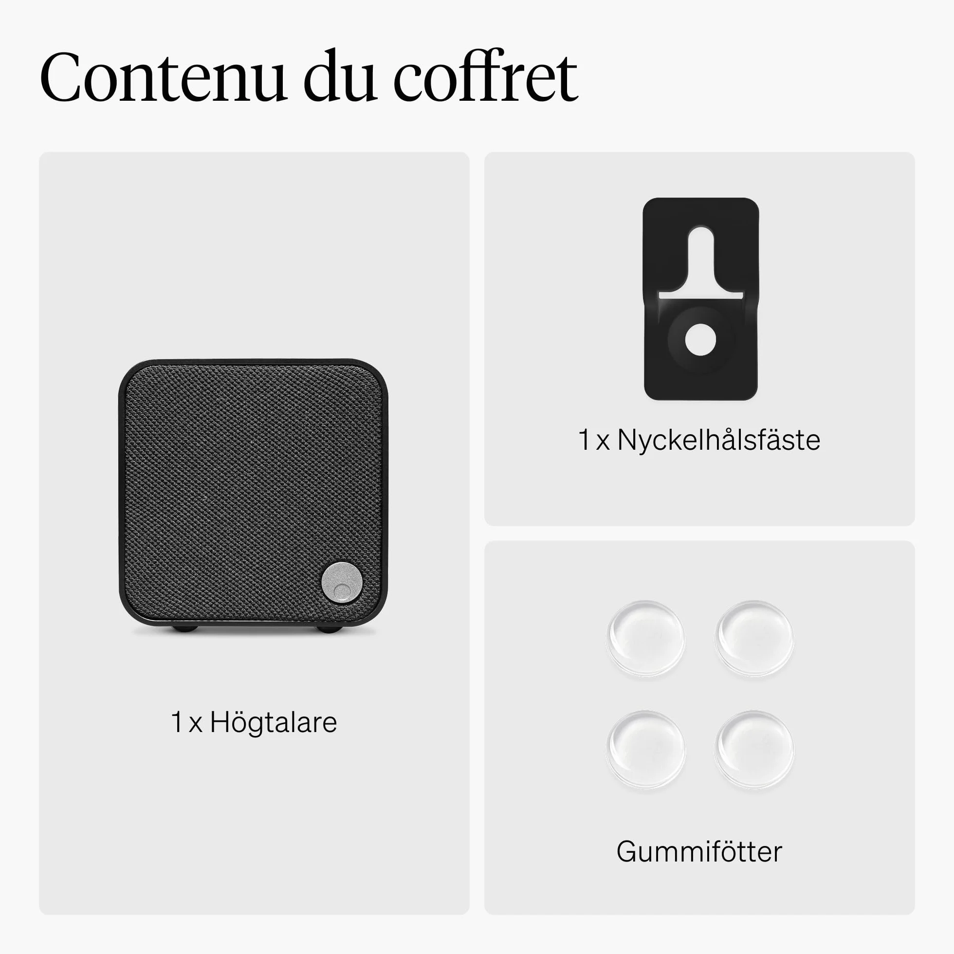 Cambridge Audio MSX 10 Enceintes Satellites compactes filaires Technologie BMR stéréo HiFi Noir