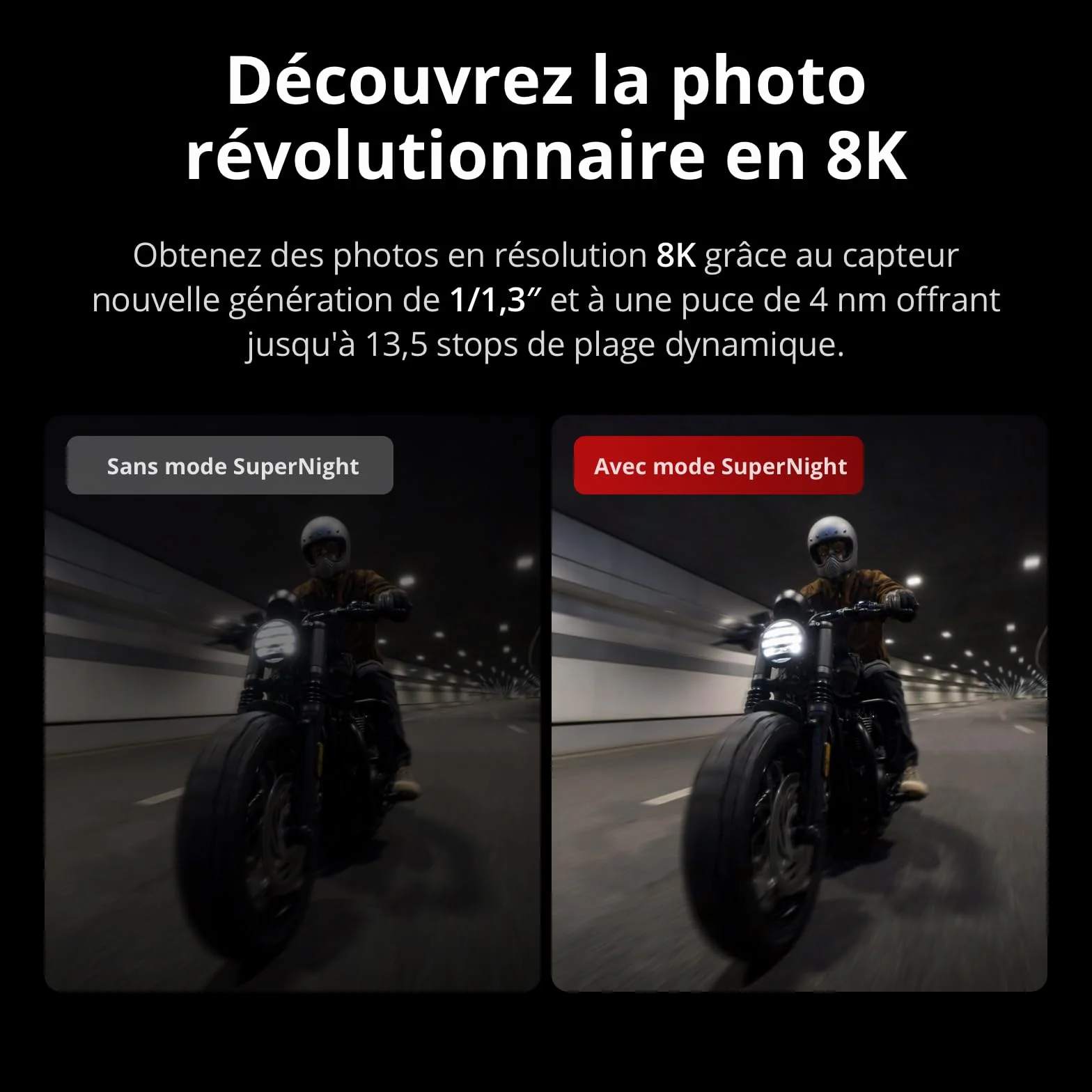 DJI Osmo Action 5 Pro Caméra d’Action 4K Étanche Capteur 1/1,3" Vidéo 4K/120 IPS Suivi de Sujet Stabilisation Double Écran Tactile OLED