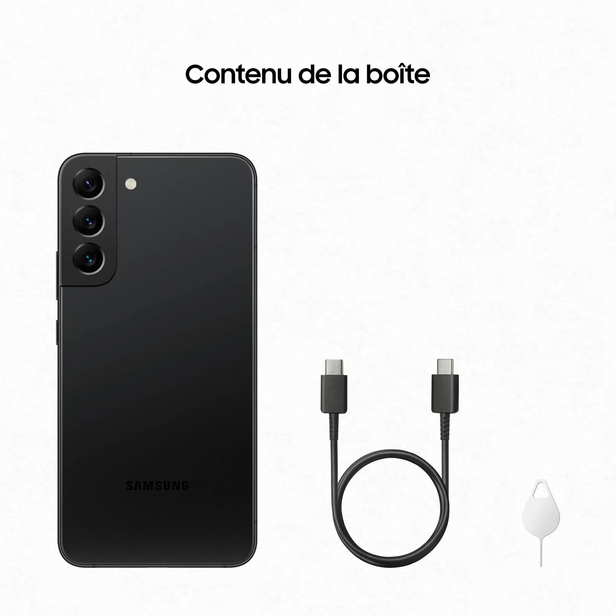 Samsung Galaxy S22 Plus 5G 128 Go Noir Dual-SIM (Reconditionné)