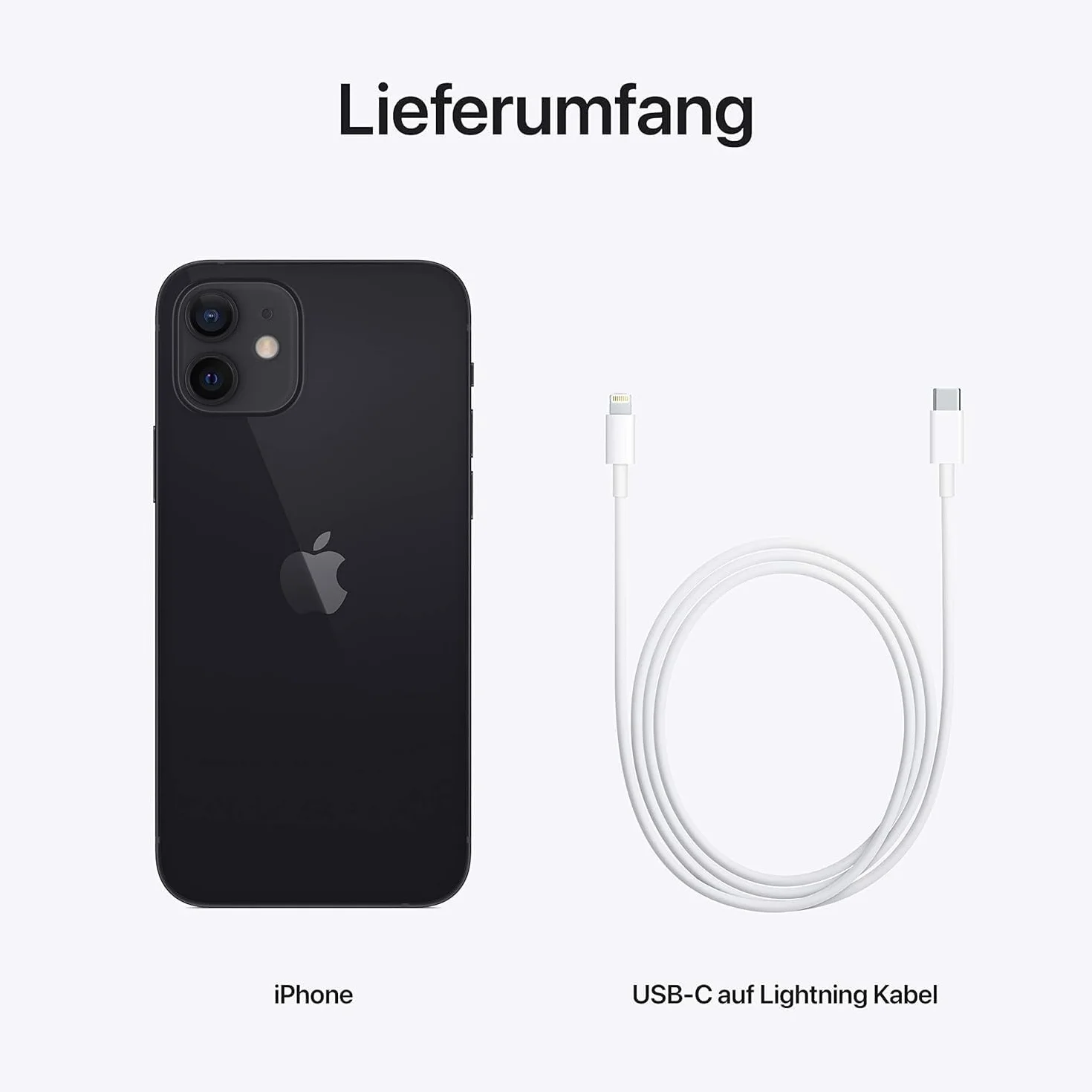 Apple iPhone 12 64 Go Noir Reconditionné