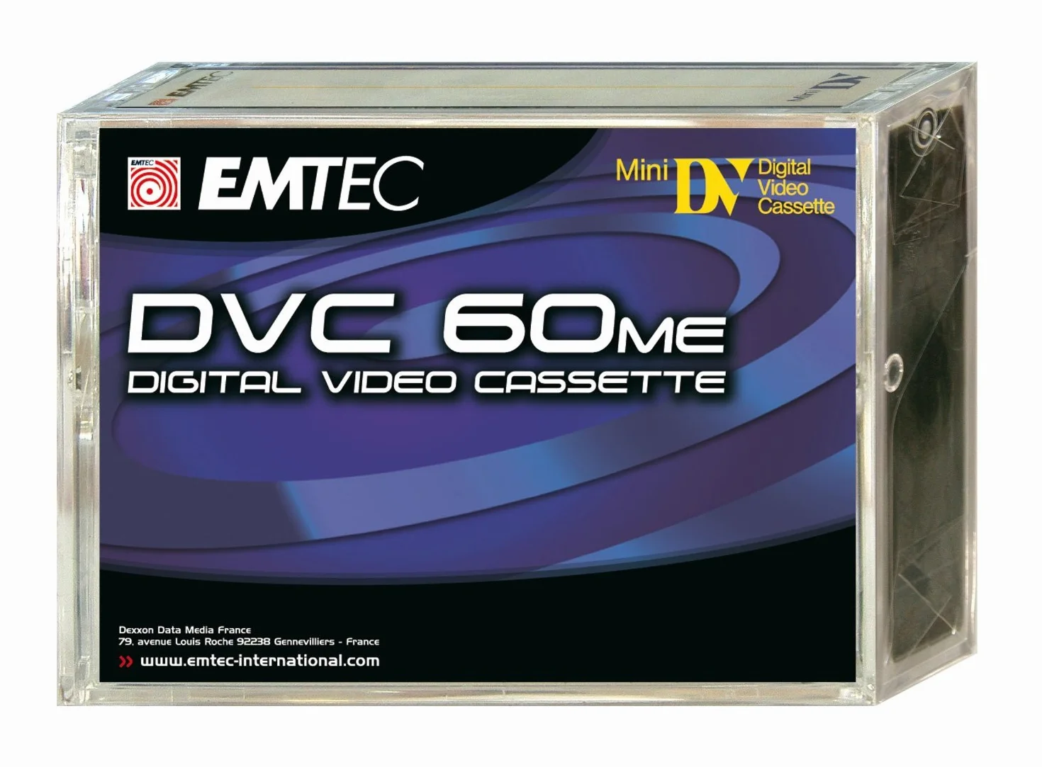 EMTEC Mini-DV Cassette Vierge 60 Min 5 pièces Pack