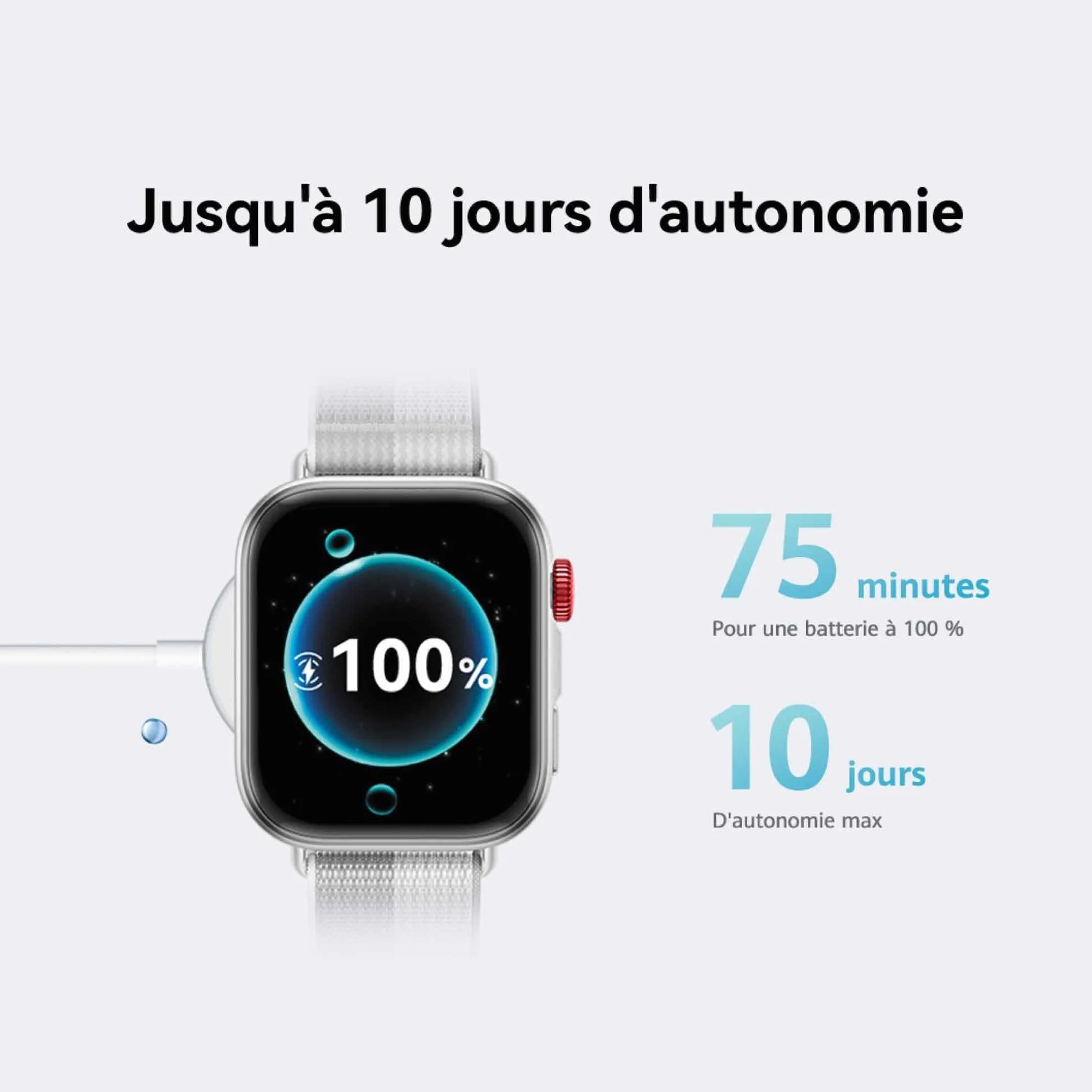HUAWEI Watch FIT 4 Montre connectée, 100+ Modes d'entraînement, GPS, Autonomie 10 Jours, Noir